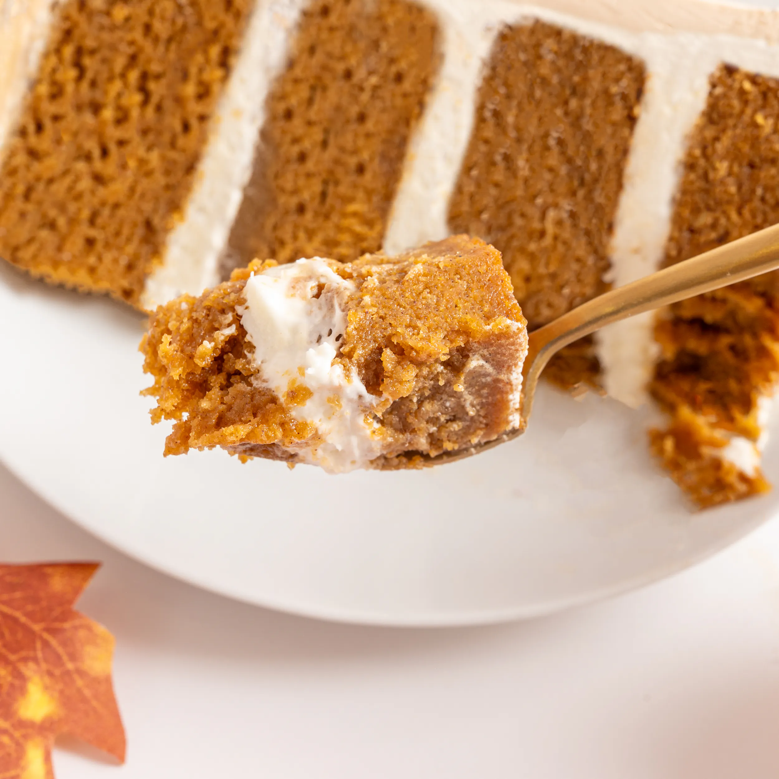 Thanksgiving Pumpkin Spice Cake by Sweet E's Bake Shop - Alternate image 2