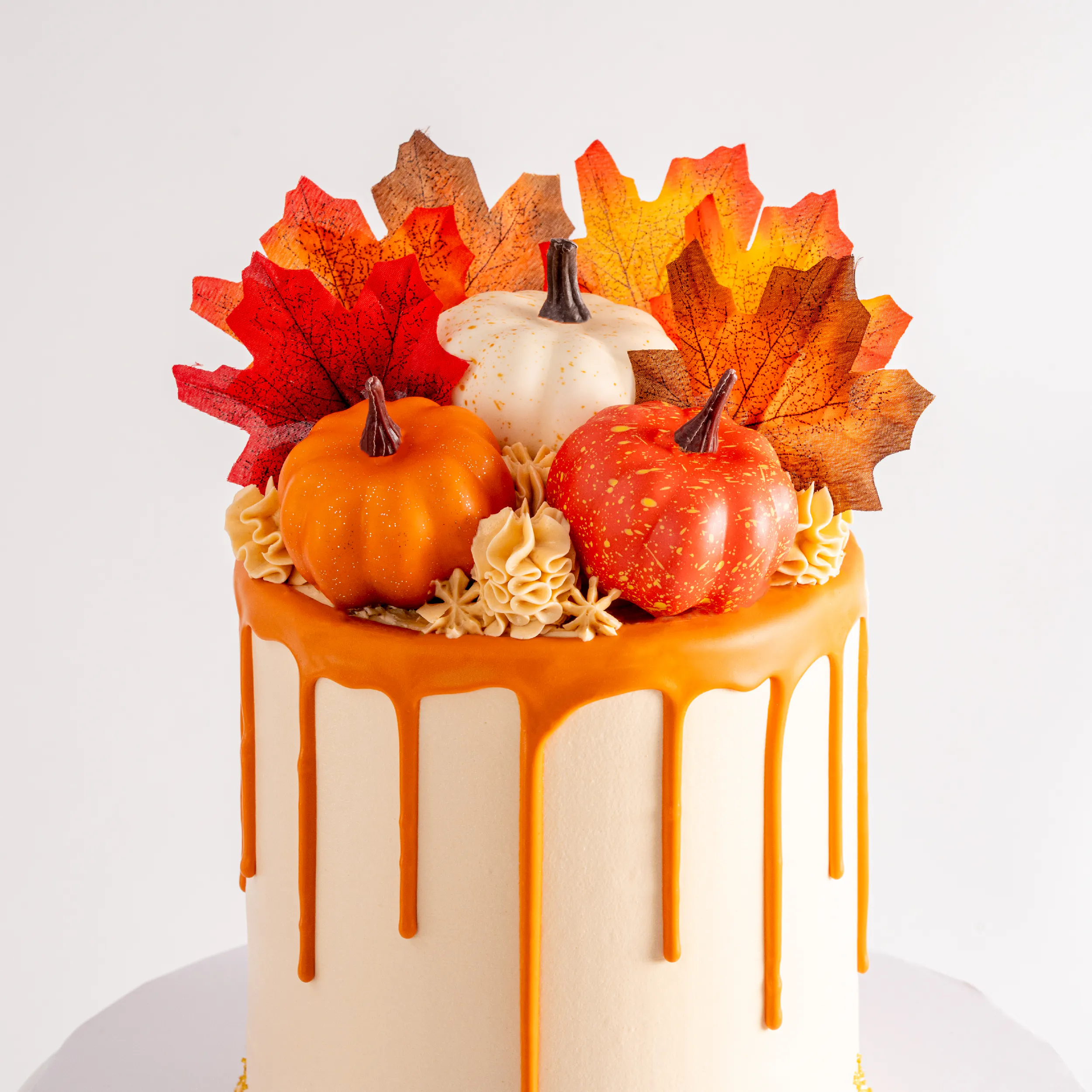 Thanksgiving Pumpkin Spice Cake by Sweet E's Bake Shop - Alternate image 3