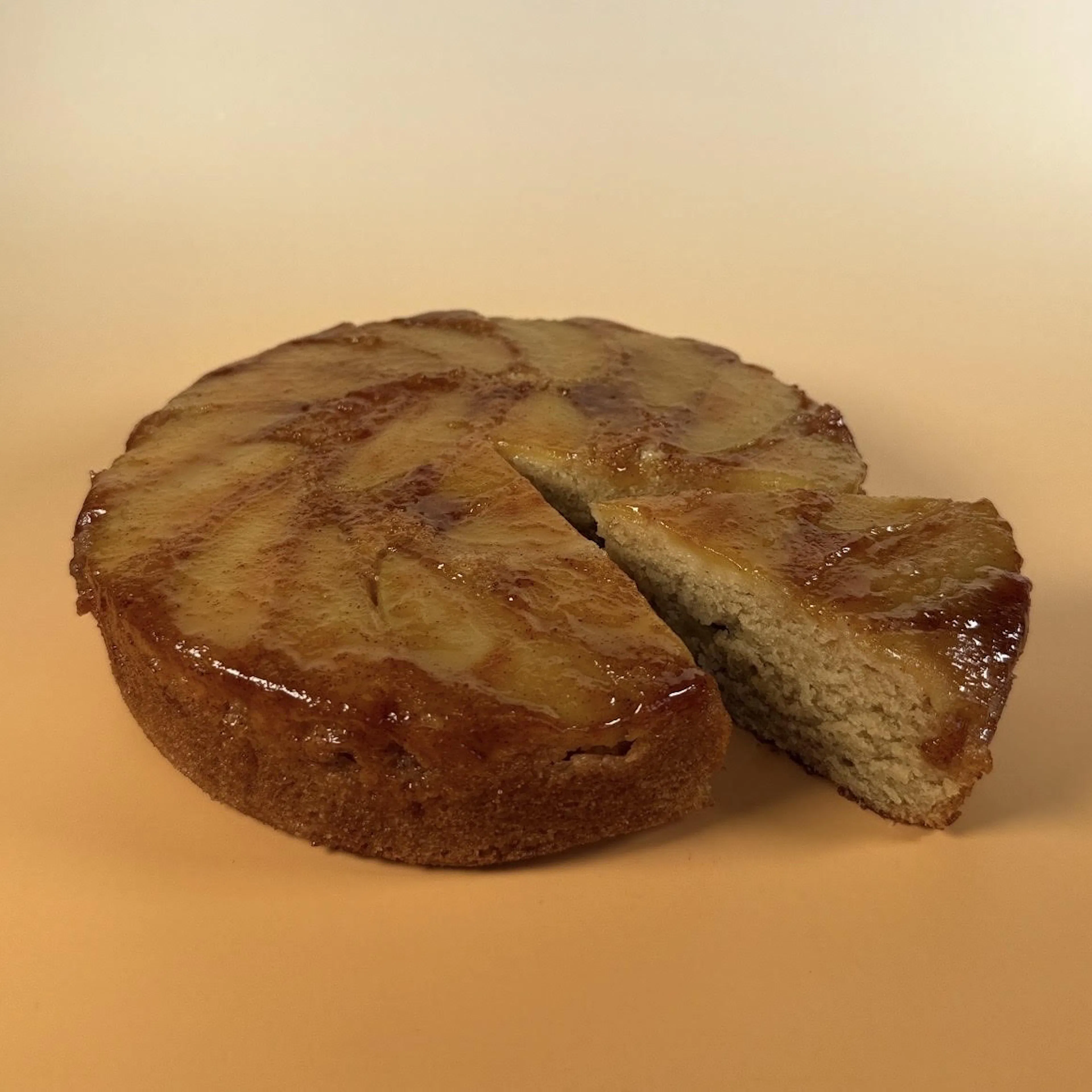 Vegan + Gluten Free Apple Upside Down Cake by Erin McKenna's Bakery