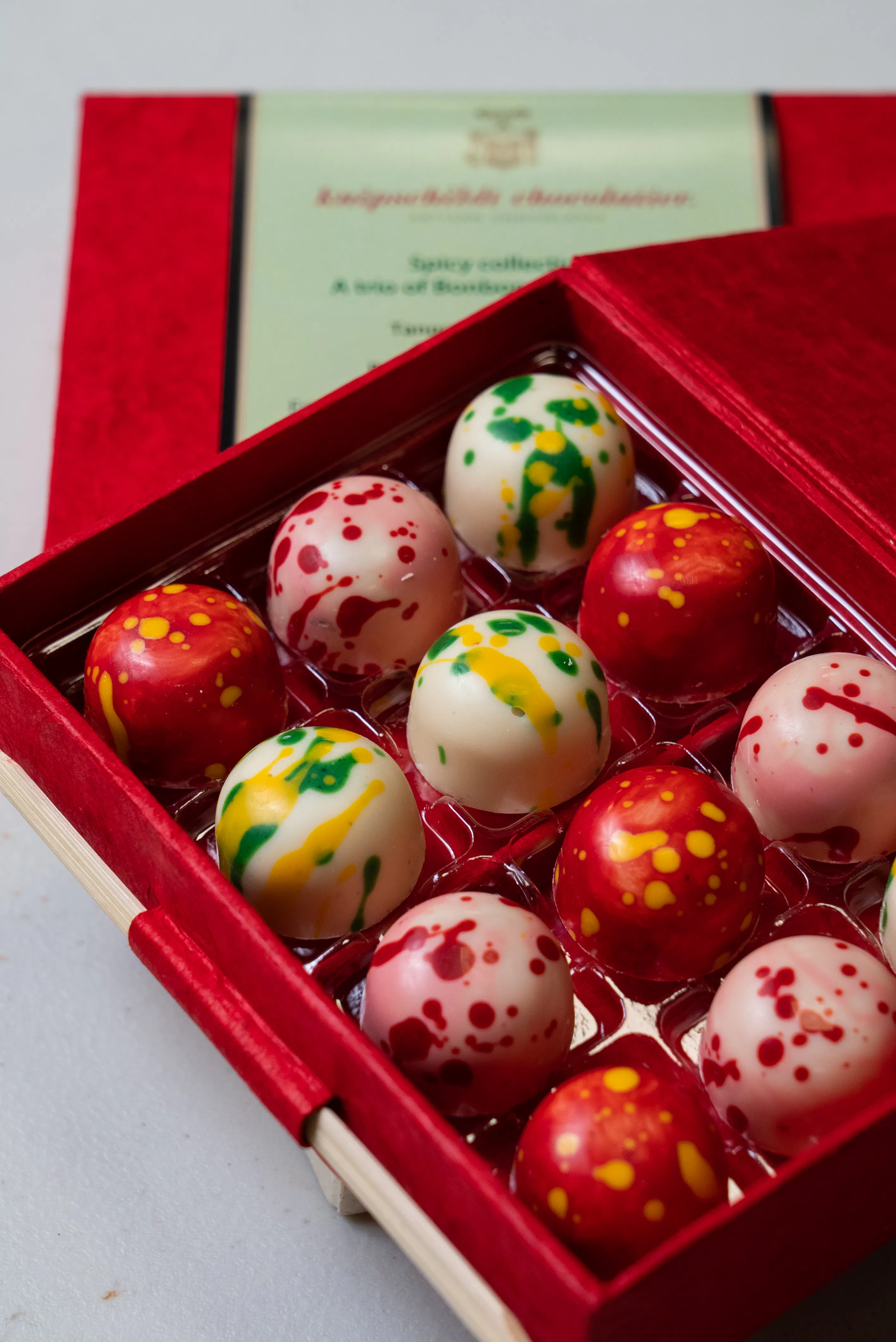 Spicy Trio Bon Bons - 12 Piece by Knipschildt Chocolatier - Alternate image 2