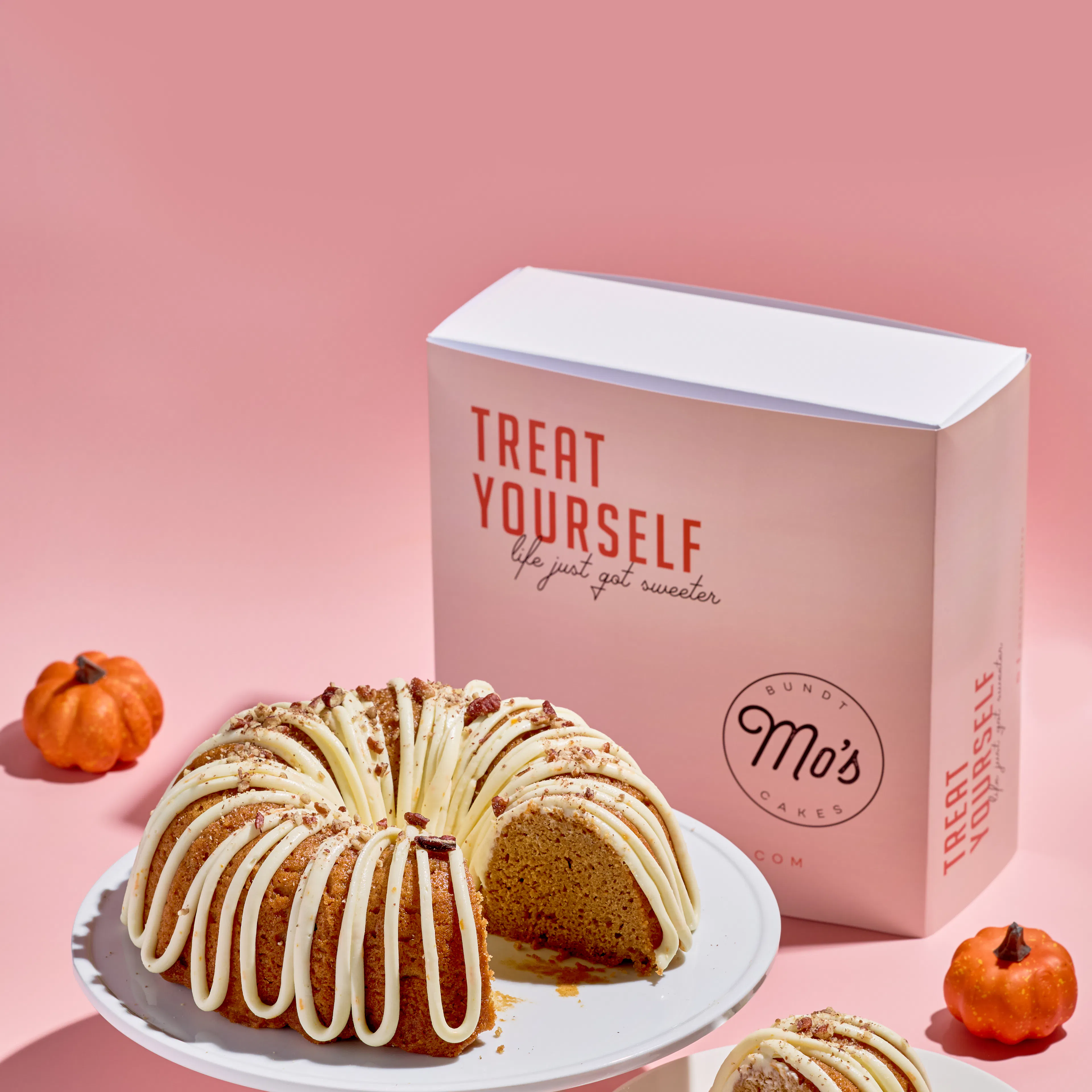 Pumpkin Spice Bundt Cake by Mo's Bundt Cakes