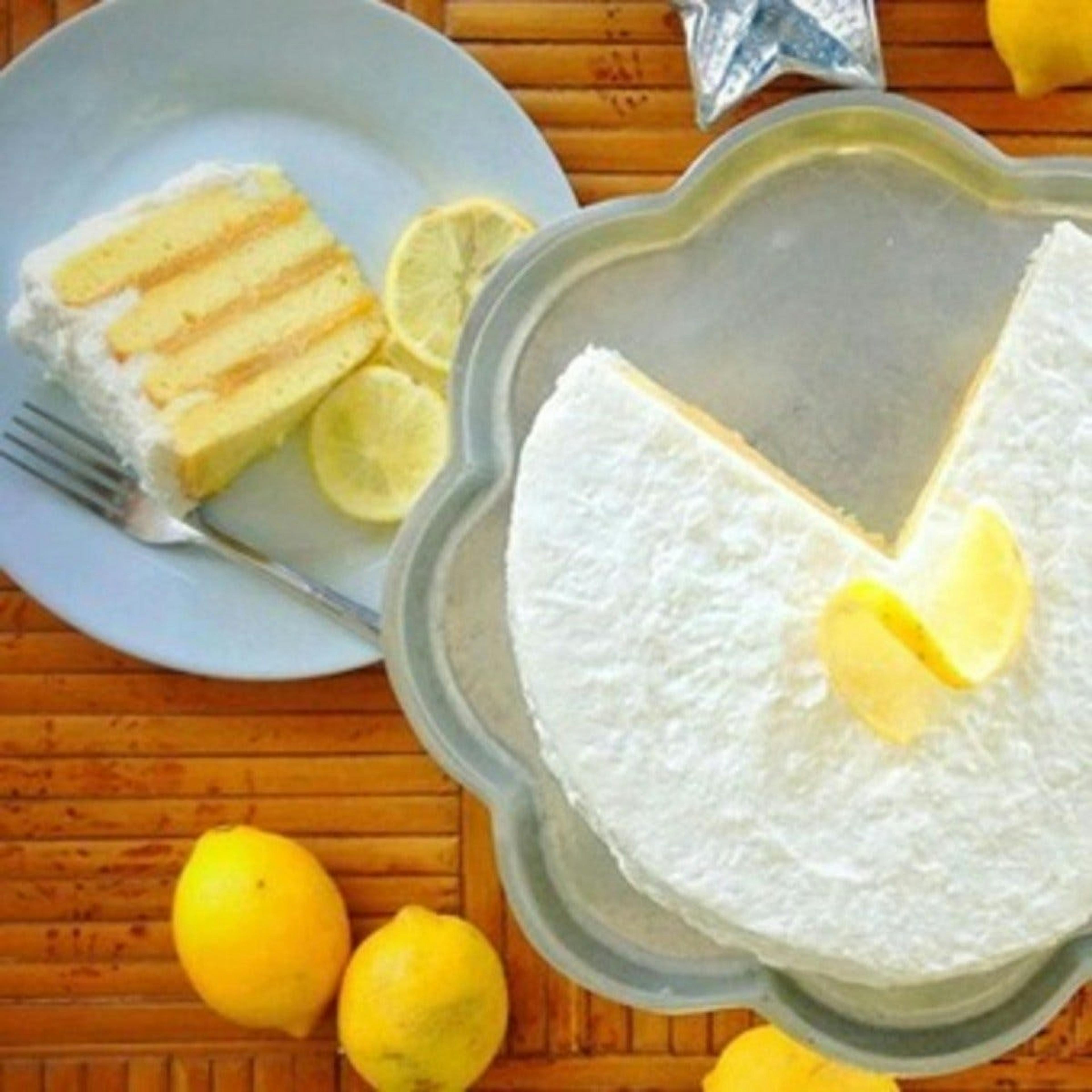 Coconut Lemon Delight Cake by Caroline's Cakes