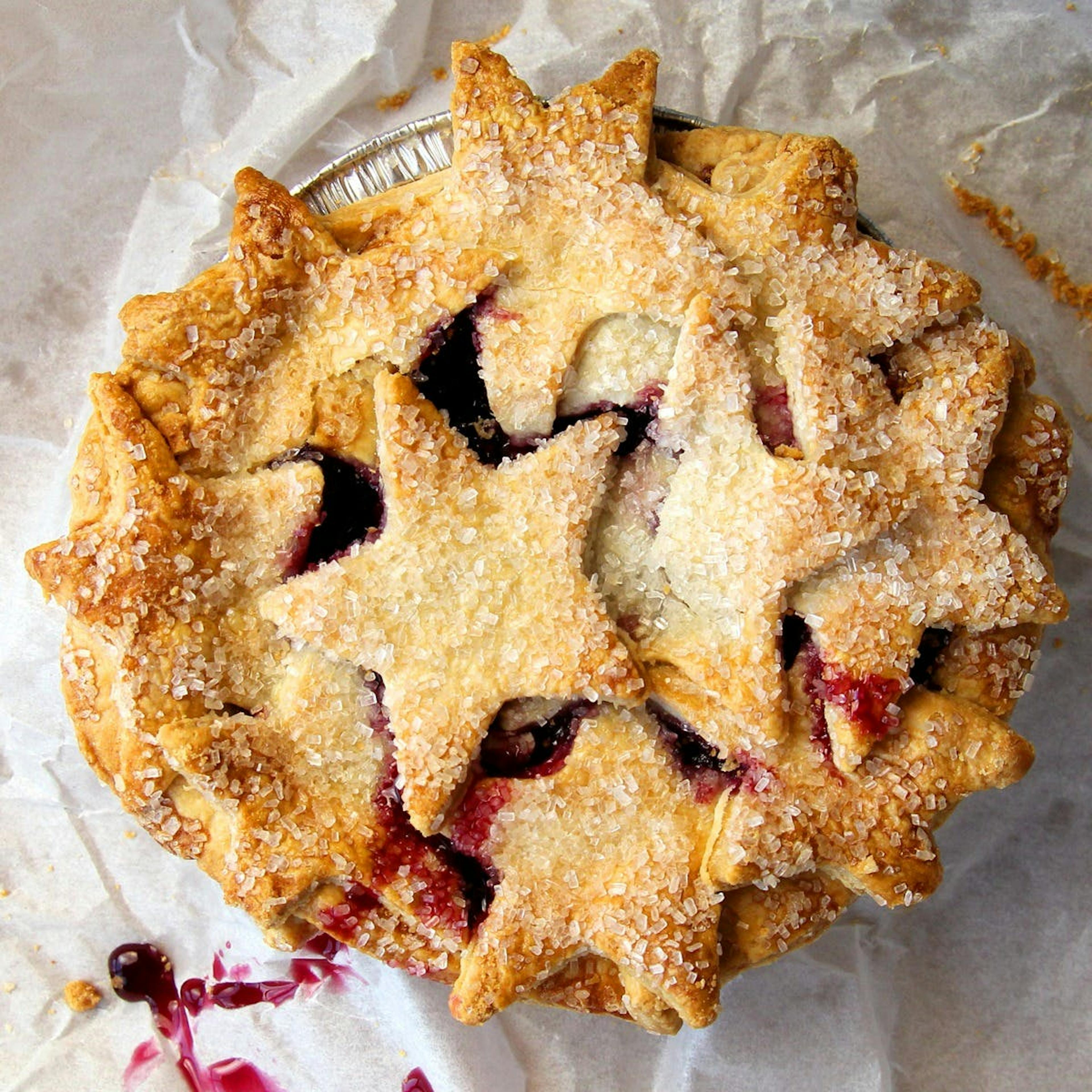 Starry Triple Berry Mini Pies - 2 Pack by Elle's Belles Bakery - Alternate image 3