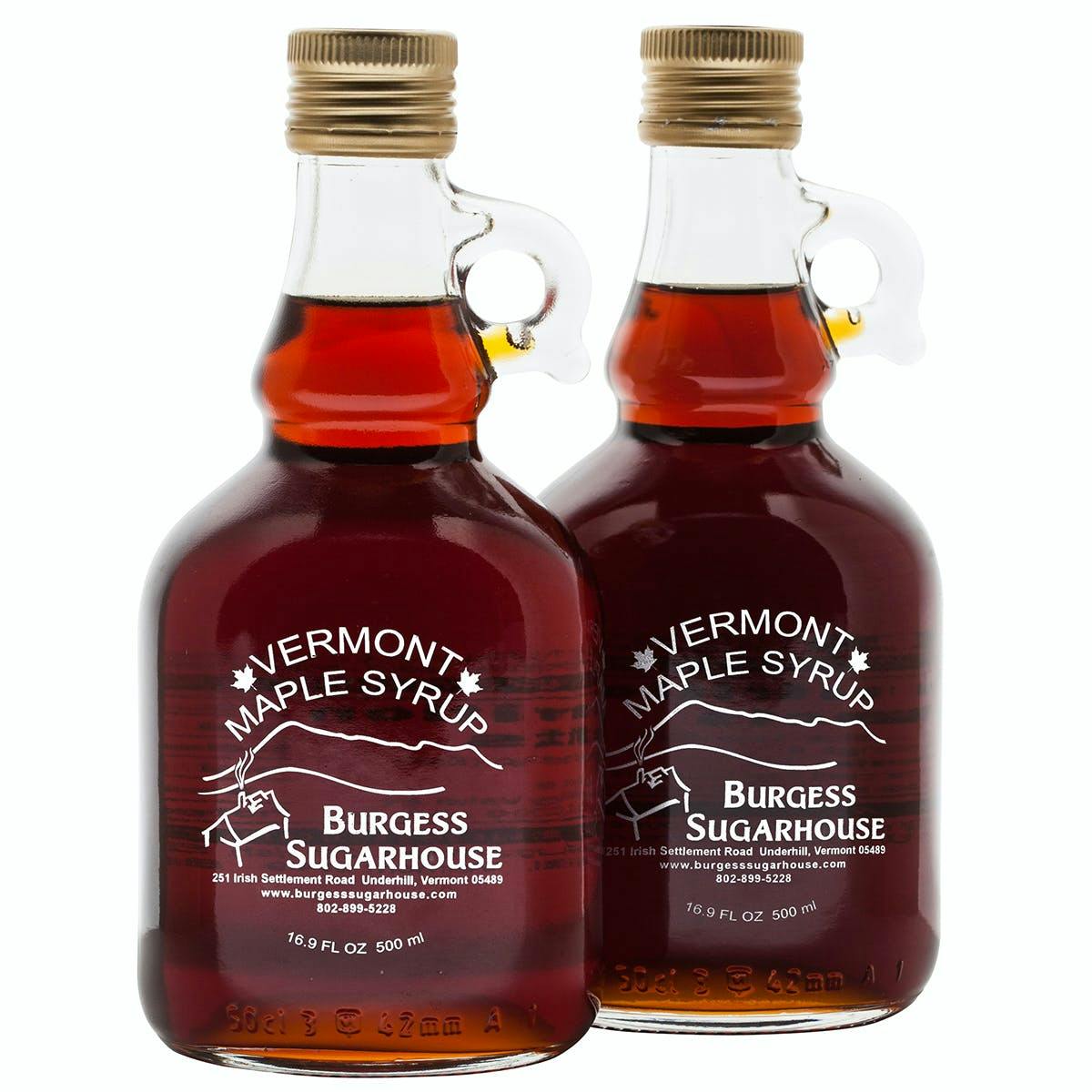 Grade A Maple Syrup: Dark Color with Robust Taste by Burgess Sugarhouse - Alternate image 1