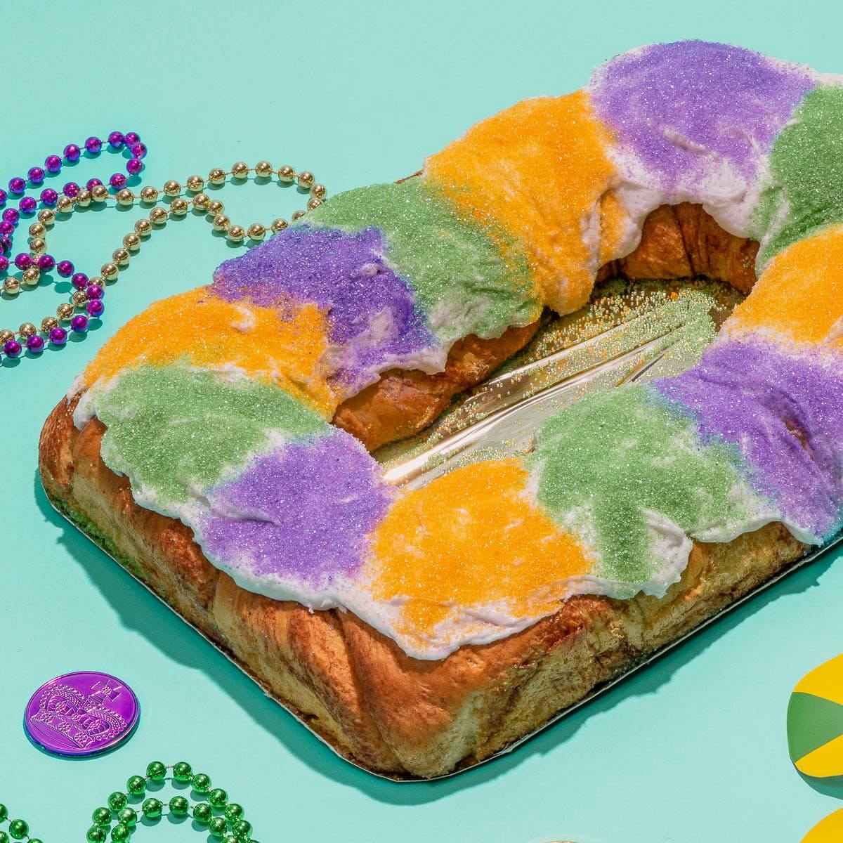 Gambino's Cream Cheese Filled King Cake by Gambino's Bakery King Cakes