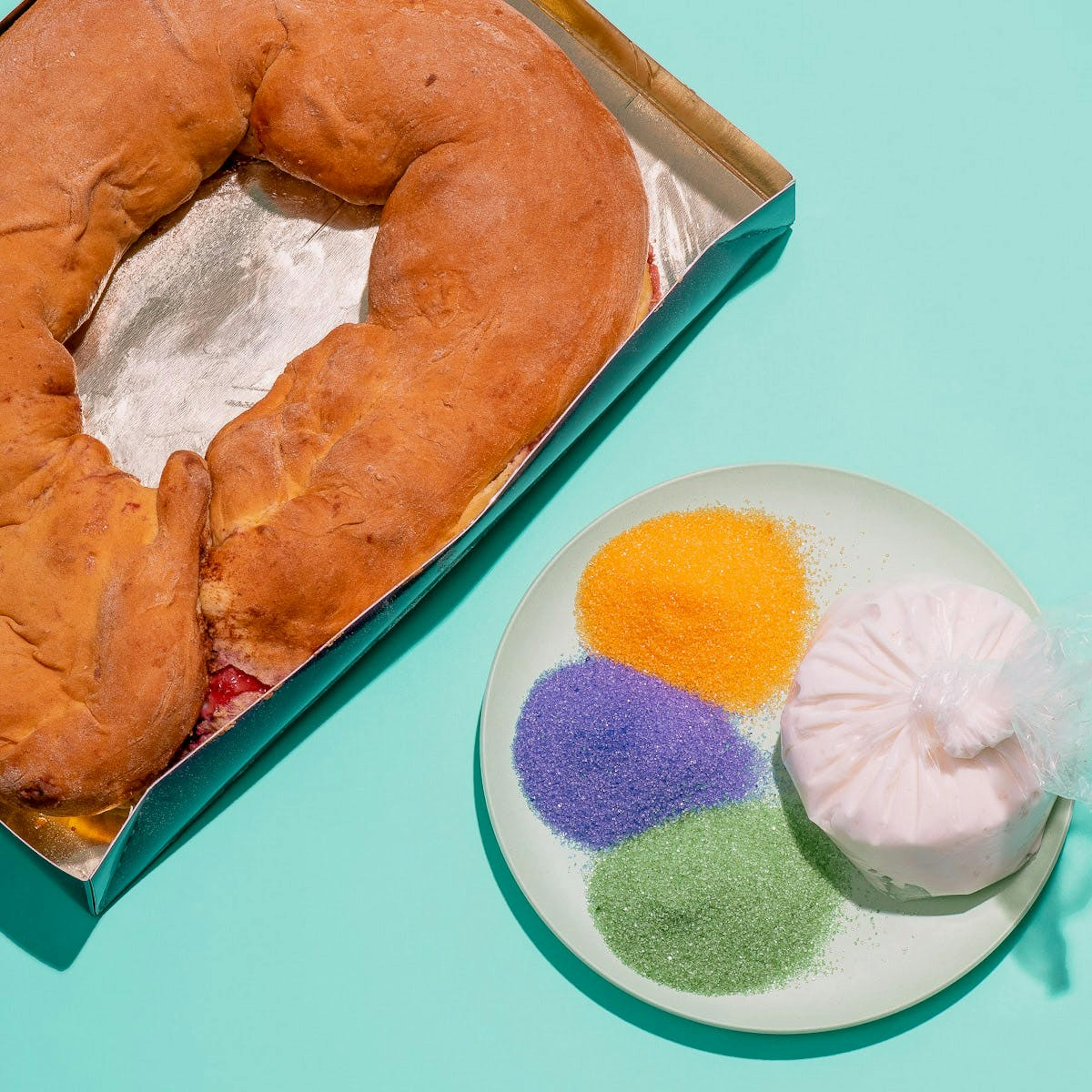 Gambino's Cream Cheese Filled King Cake by Gambino's Bakery King Cakes - Alternate image 2