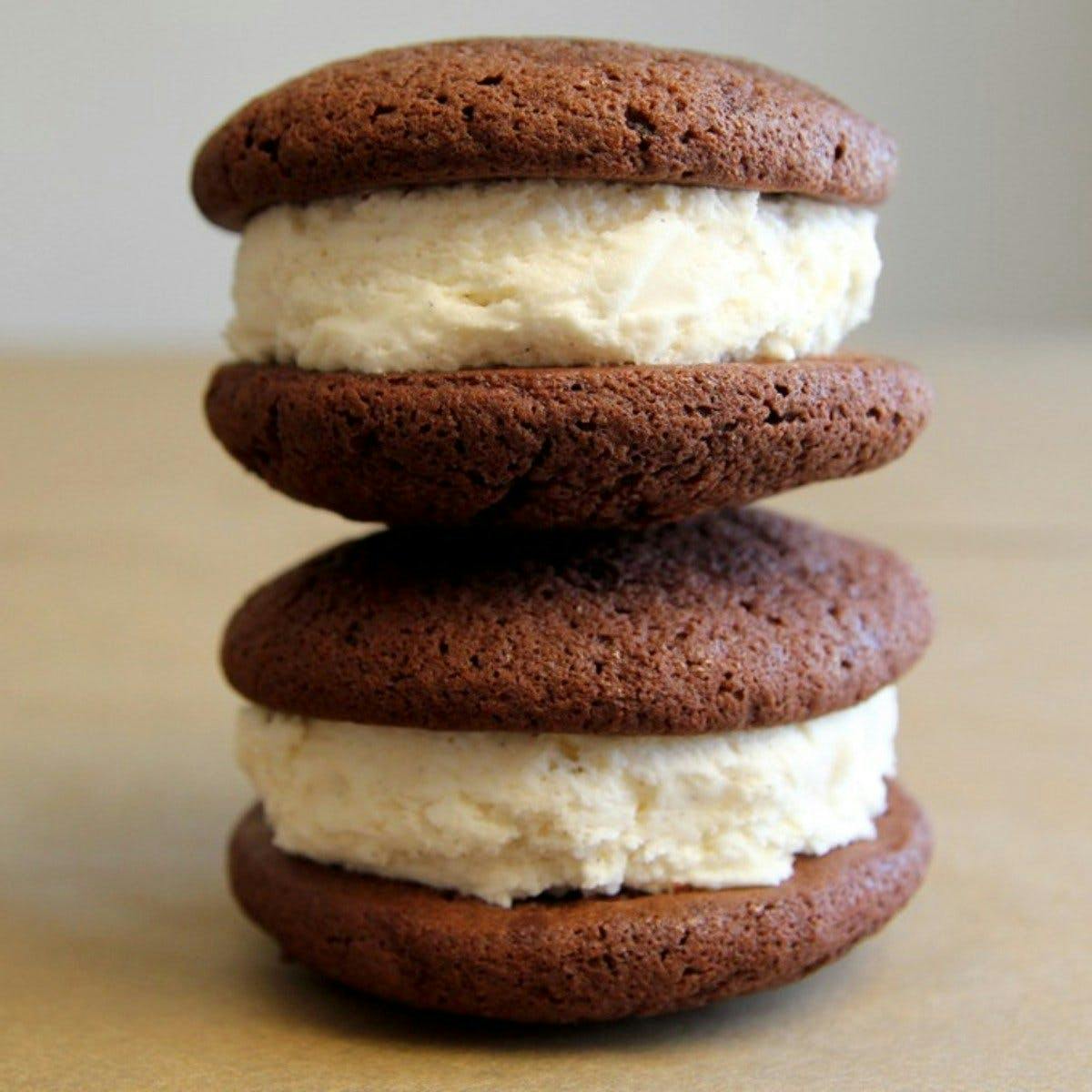 Maine-iac Chocolate with Vanilla Whoopies Dozen by Cape Whoopies - Alternate image 2