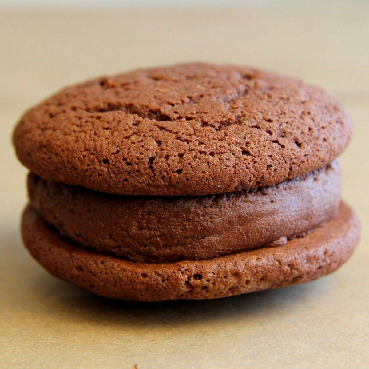 Britt's Fav Chocolate on Chocolate Whoopies Dozen by Cape Whoopies - Alternate image 1