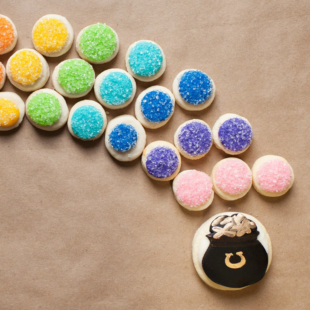 Over The Rainbow Babybelle Sugar Cookies by Elle's Belles Bakery - Alternate image 1