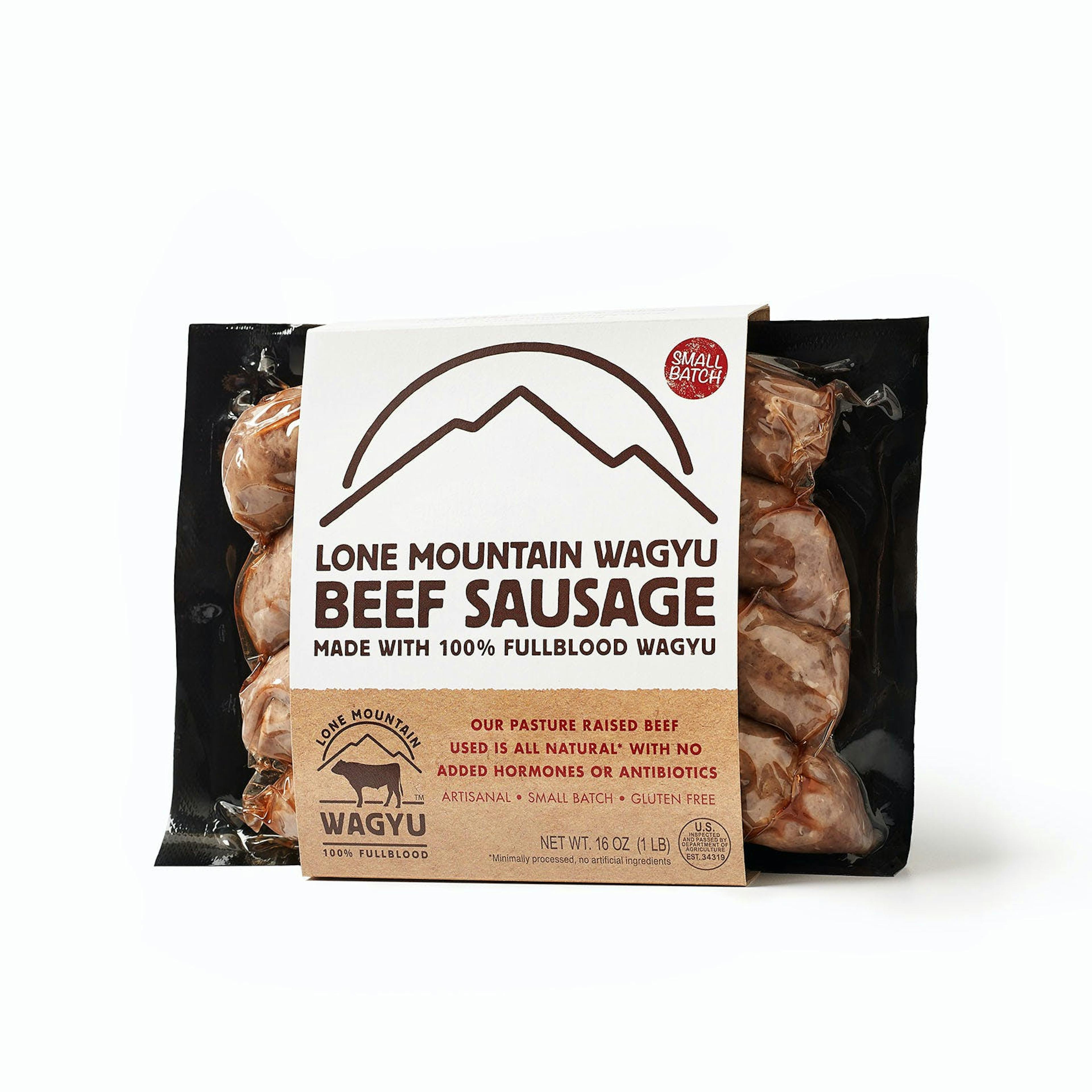 100% Fullblood Wagyu Beef Sausage Links by Lone Mountain Wagyu - Alternate image 3