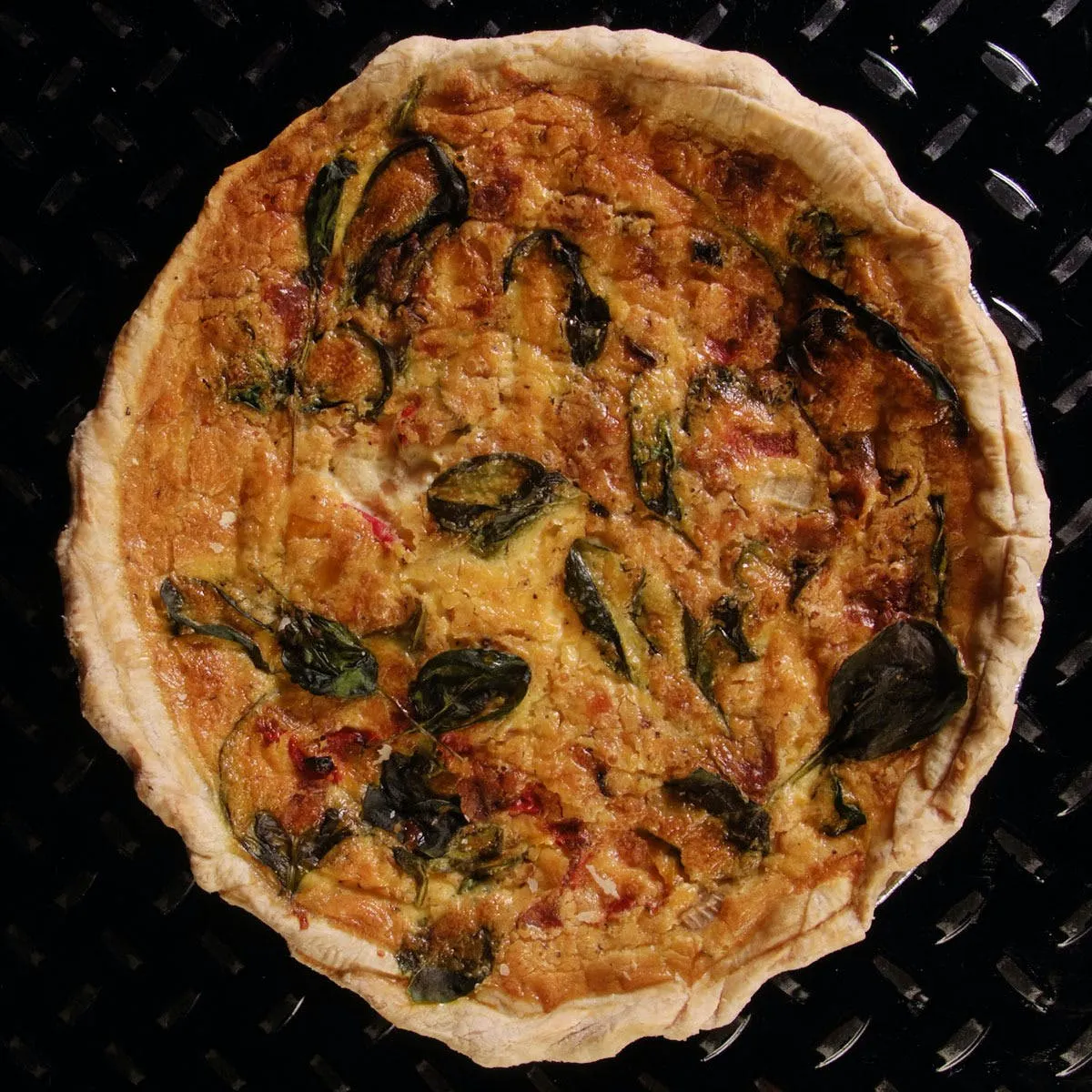 Roasted Veggie Quiche by B-More Pies
