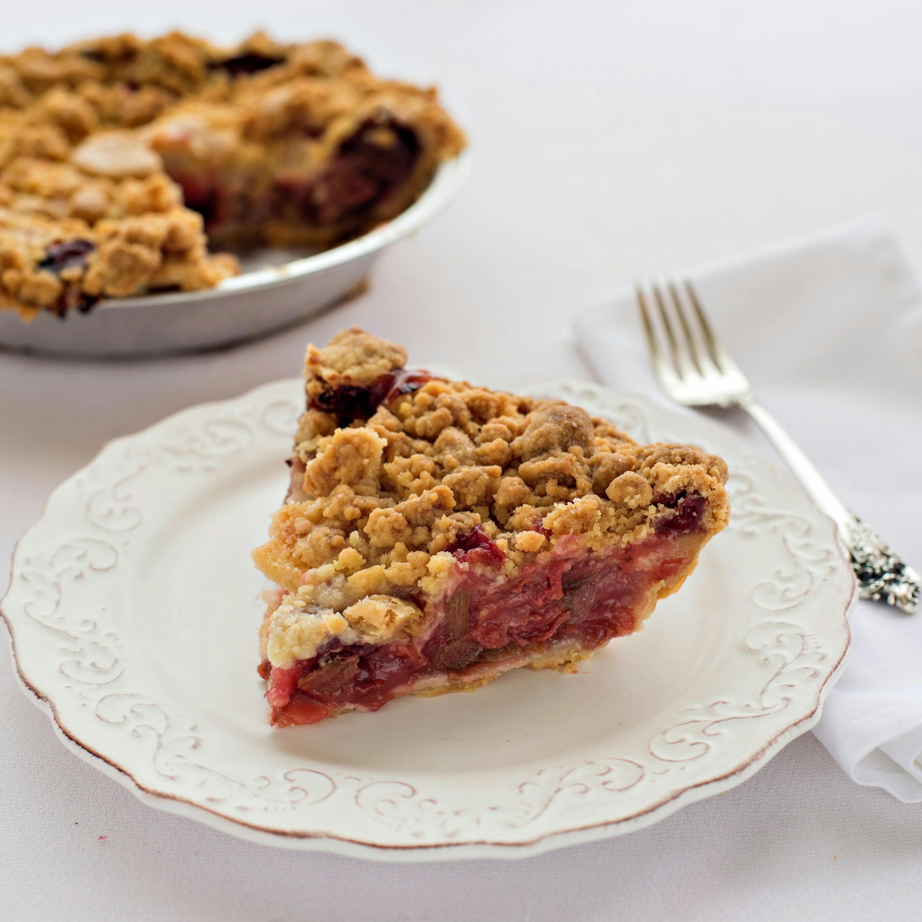 North Bar Strawberry Rhubarb Crumb Pie by Grand Traverse Pie Company