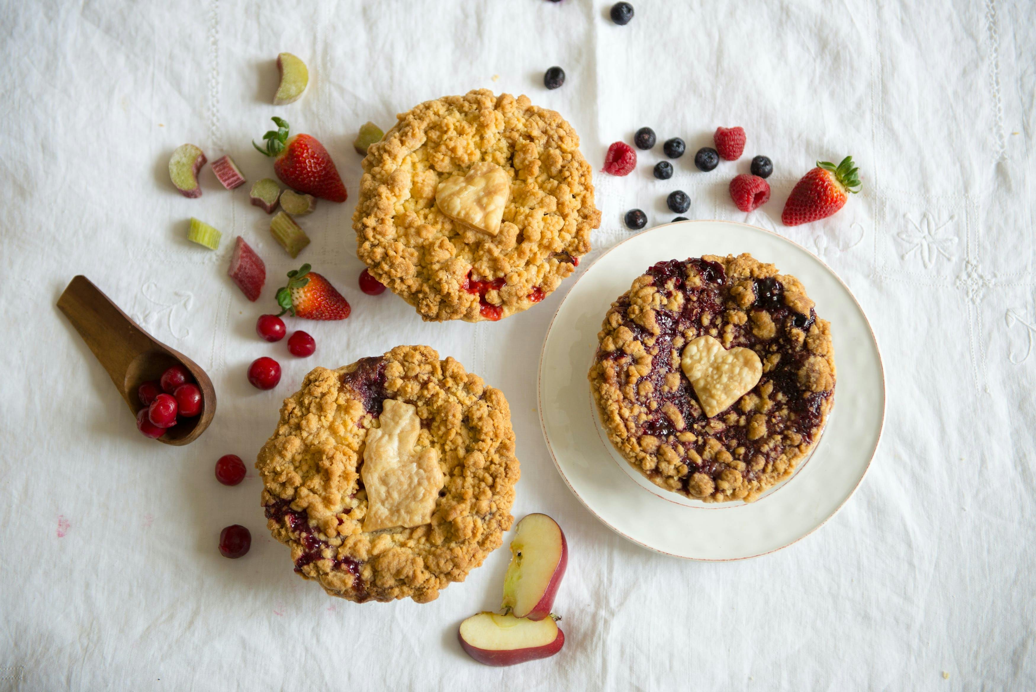 Mini Crumb Pie Sampler - 3 Pack by Grand Traverse Pie Company