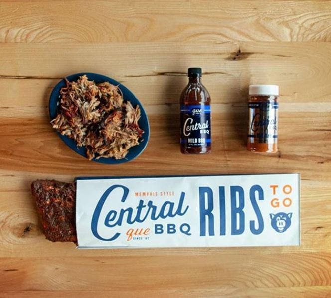 Ribs & Pulled Pork Dinner for 4 by Central BBQ - Alternate image 5
