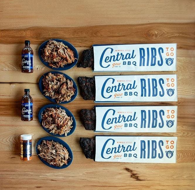 Ribs & Pulled Pork Party Pack for 12-14 by Central BBQ - Alternate image 4