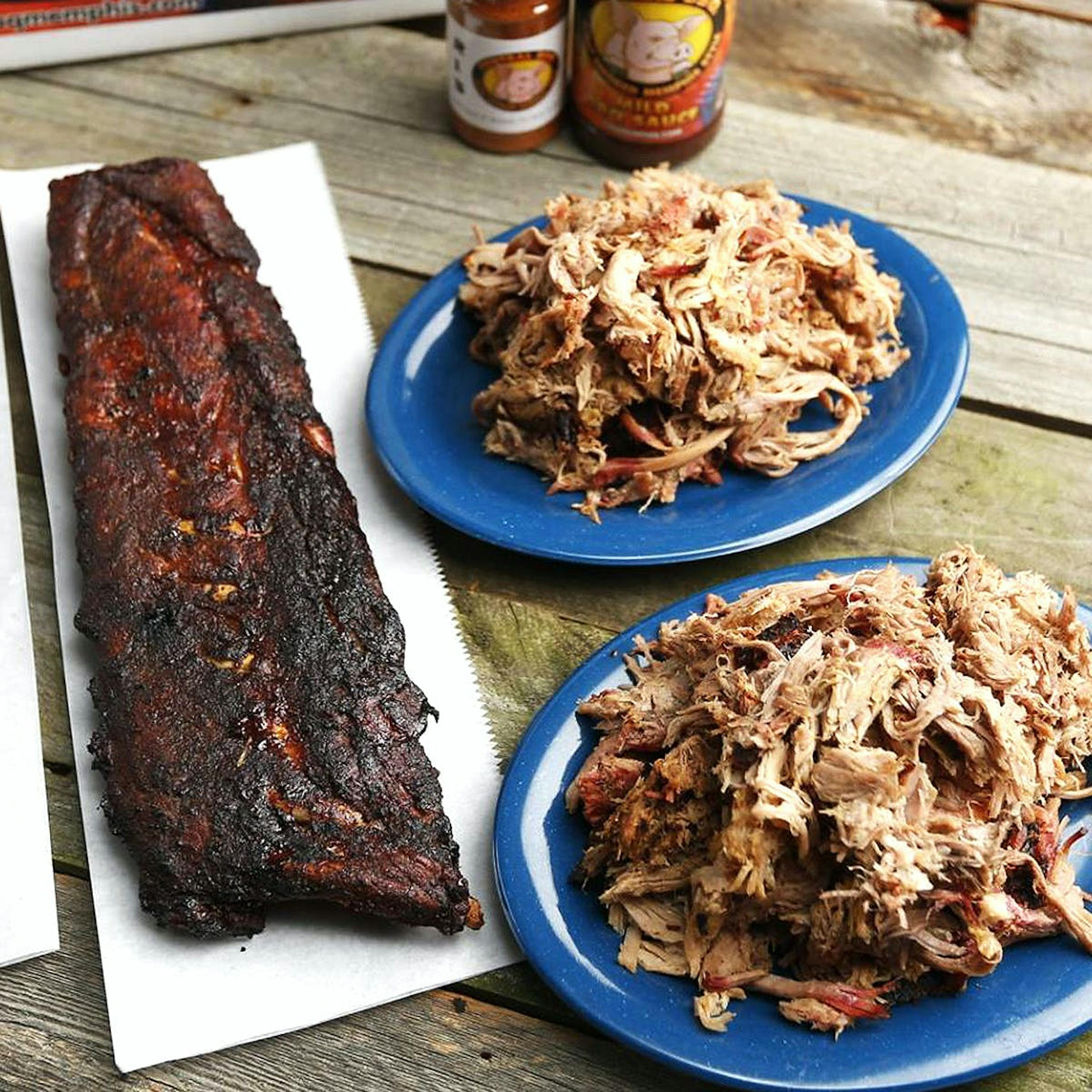 Ribs & Pulled Pork Party Pack for 12-14 by Central BBQ - Alternate image 3