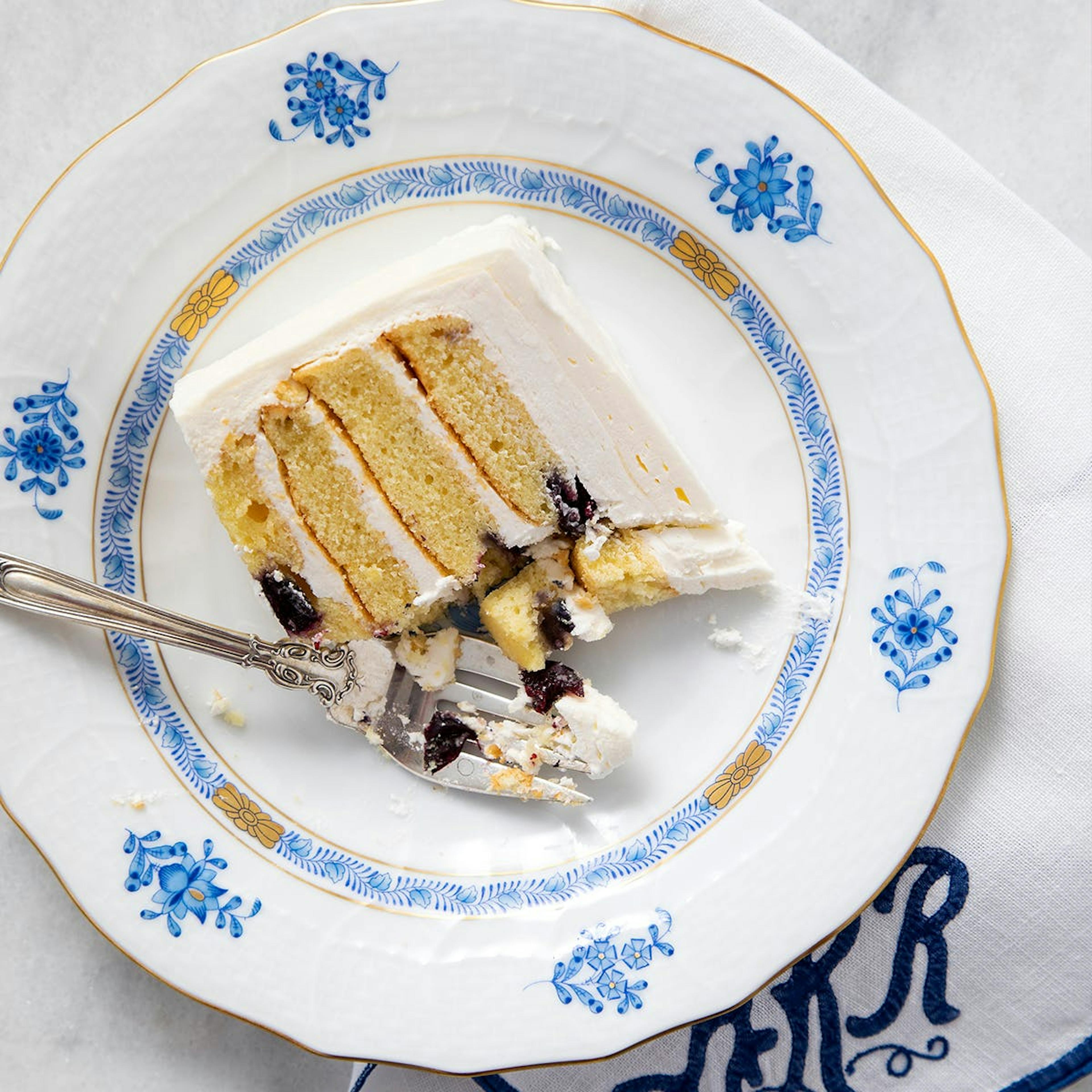 Lemon Blueberry Cake by Caroline's Cakes - Alternate image 2