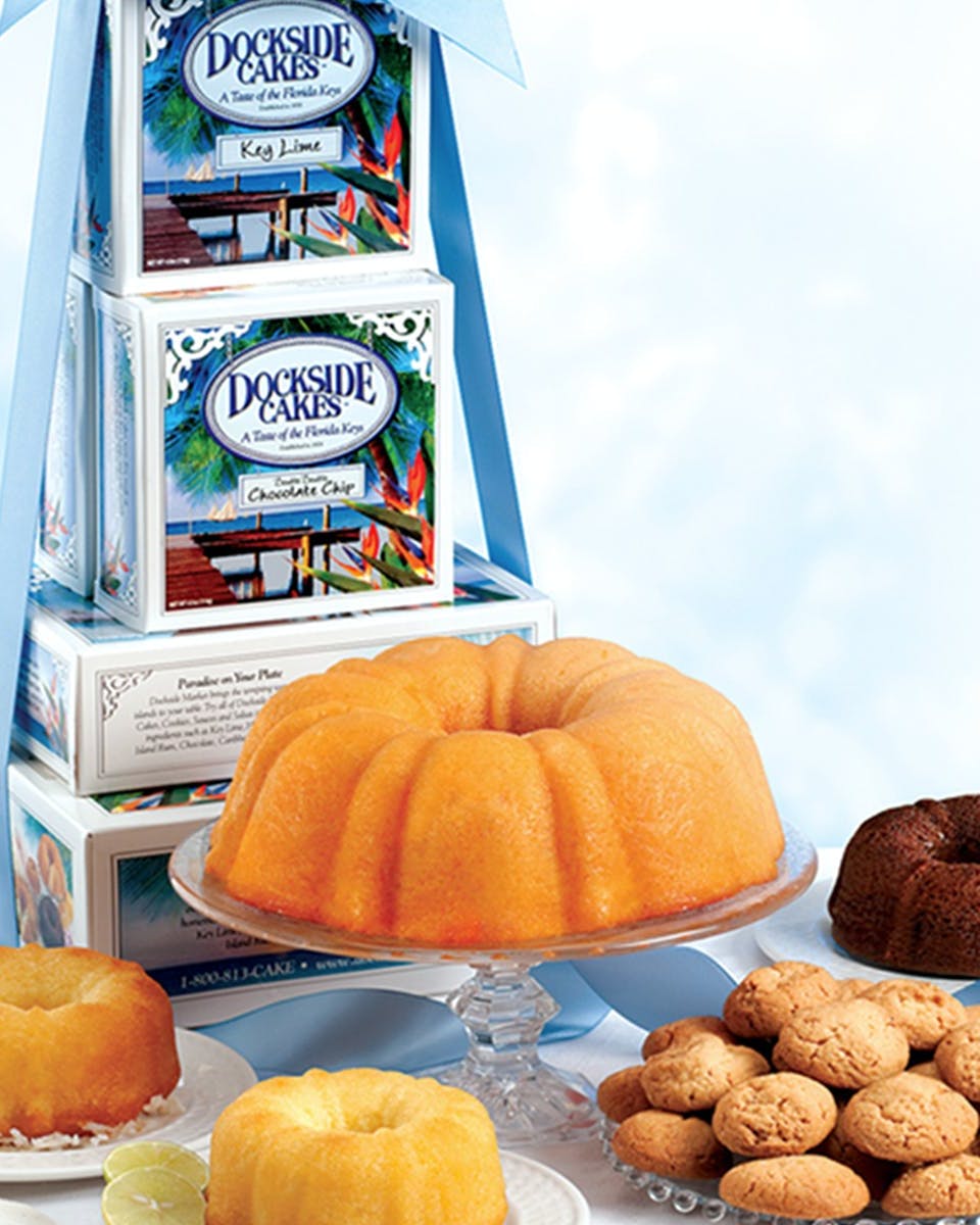 Dockside Market 6 Pack Tropical Mini Bundt Cake Sampler