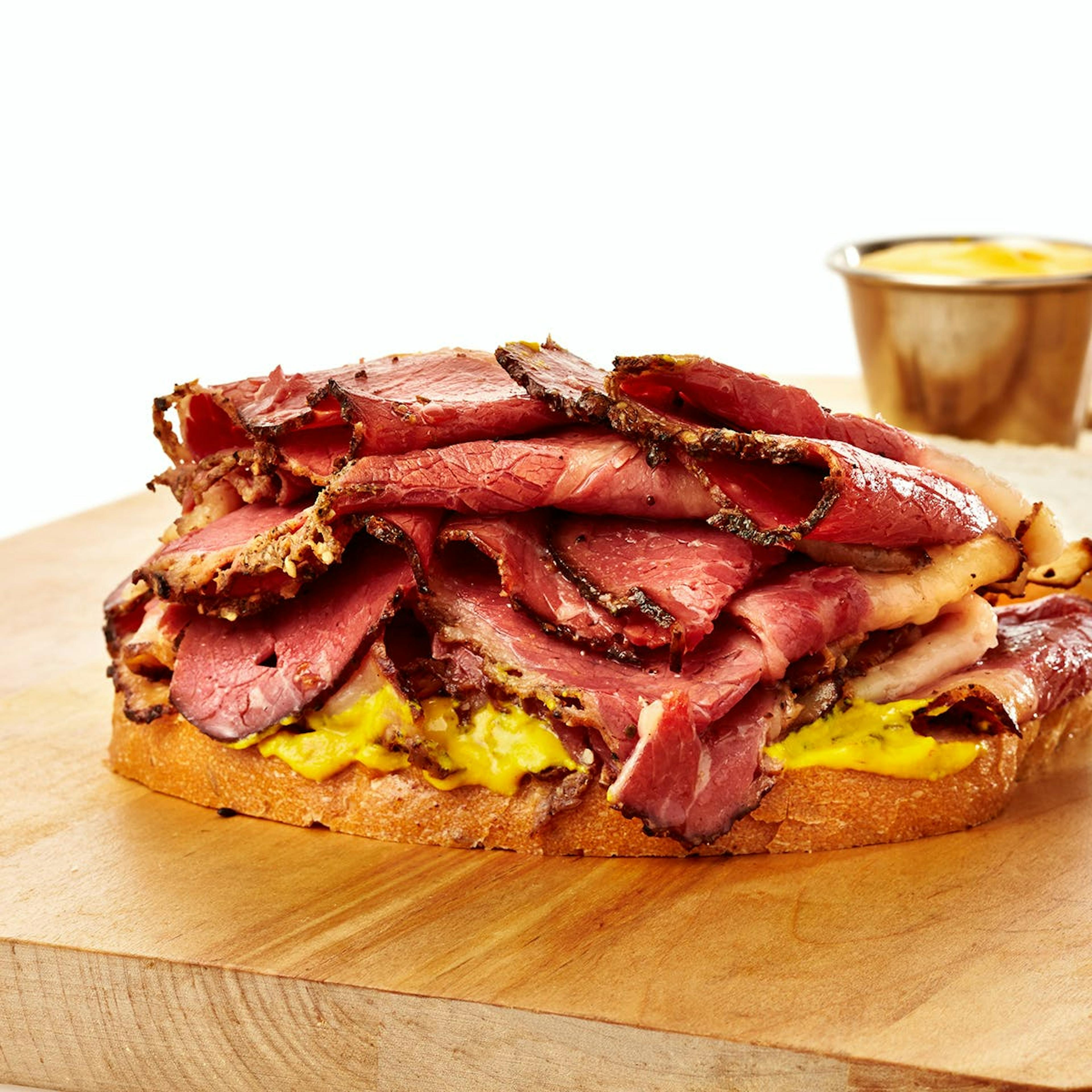 Prime Smoked Brisket Sandwich Pack for 4 by Wagshal's - Alternate image 1