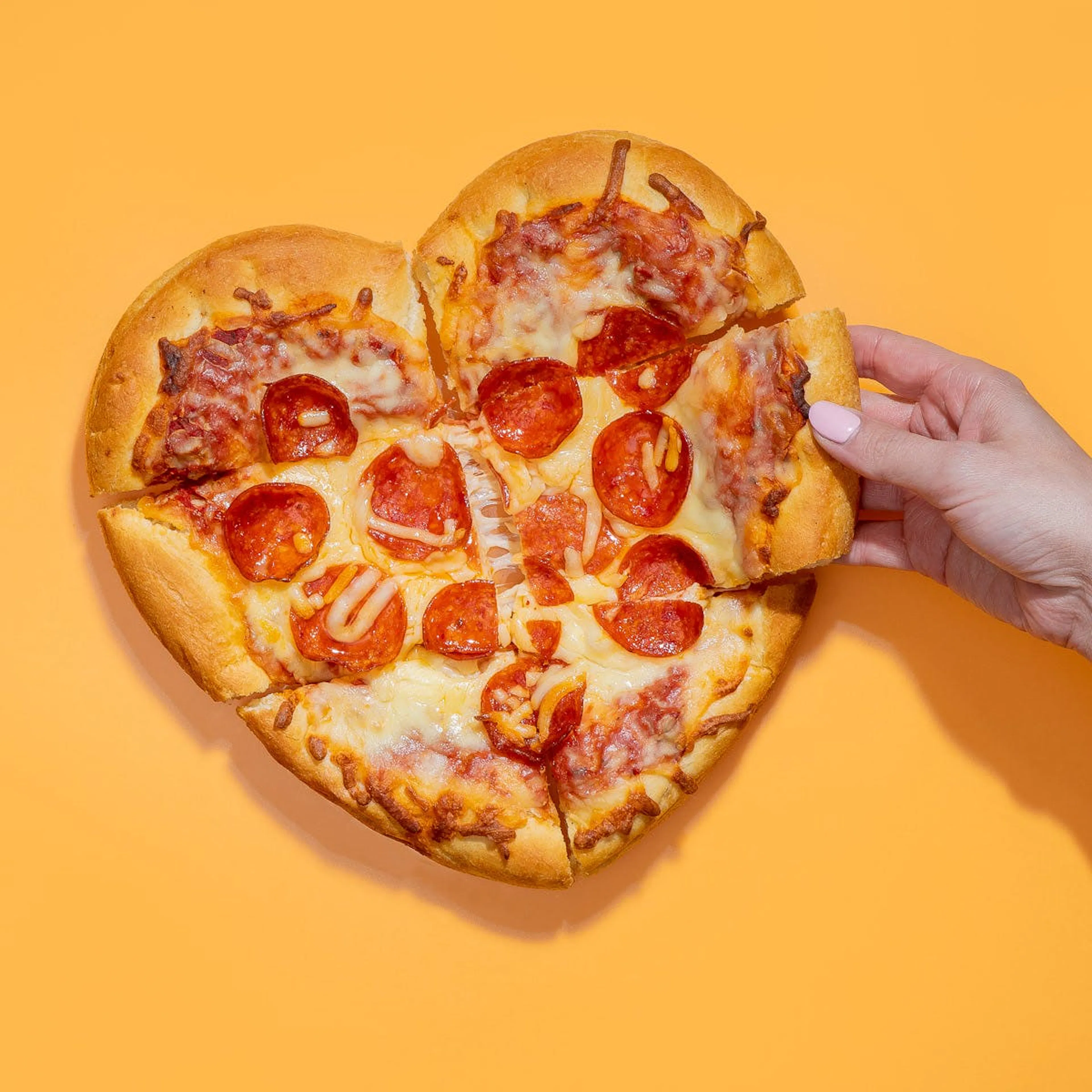 Heart Shaped Pepperoni Pizza - 3 Pack by Detroit Style Pizza Co - Alternate image 2