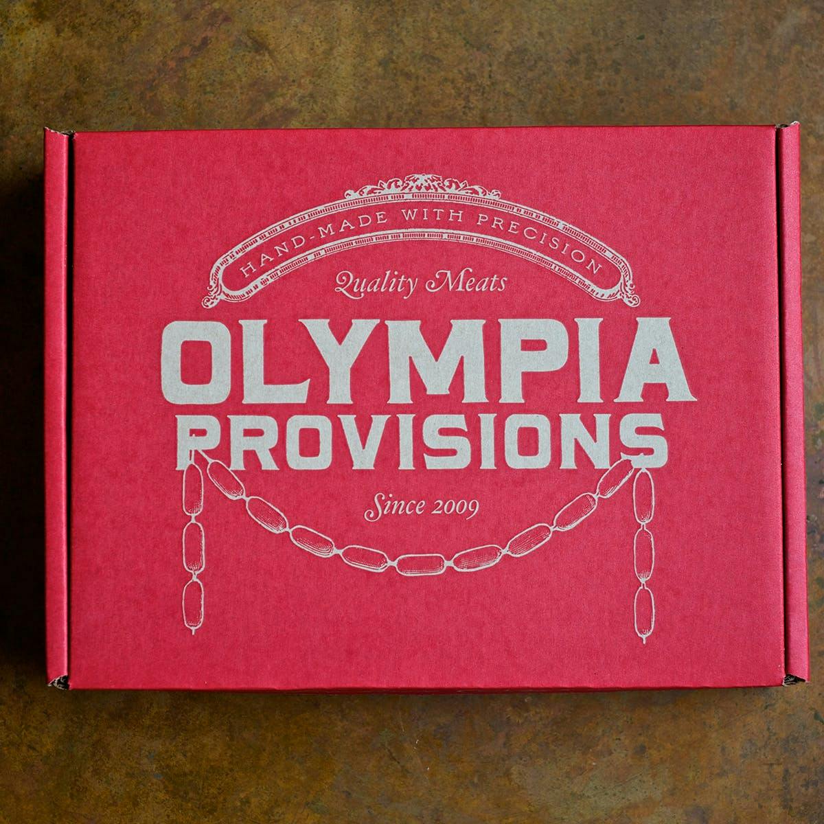French Salami Sampler with Red Gift Box by Olympia Provisions - Alternate image 2