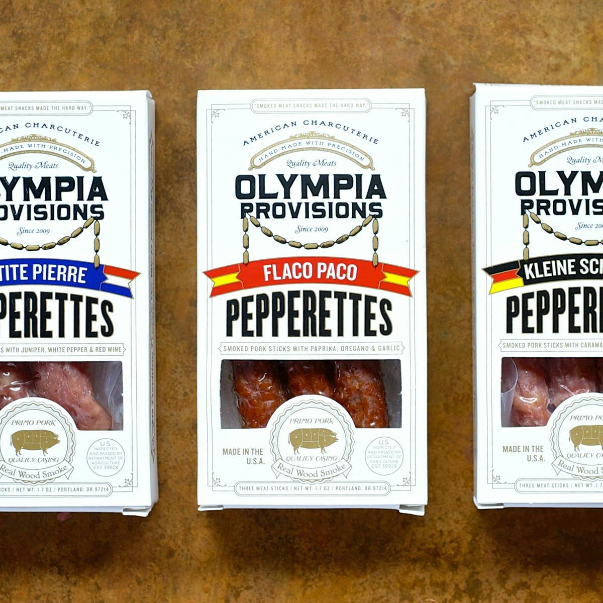 Pepperette & Summer Sausage Pack with Red Gift Box by Olympia Provisions - Alternate image 4