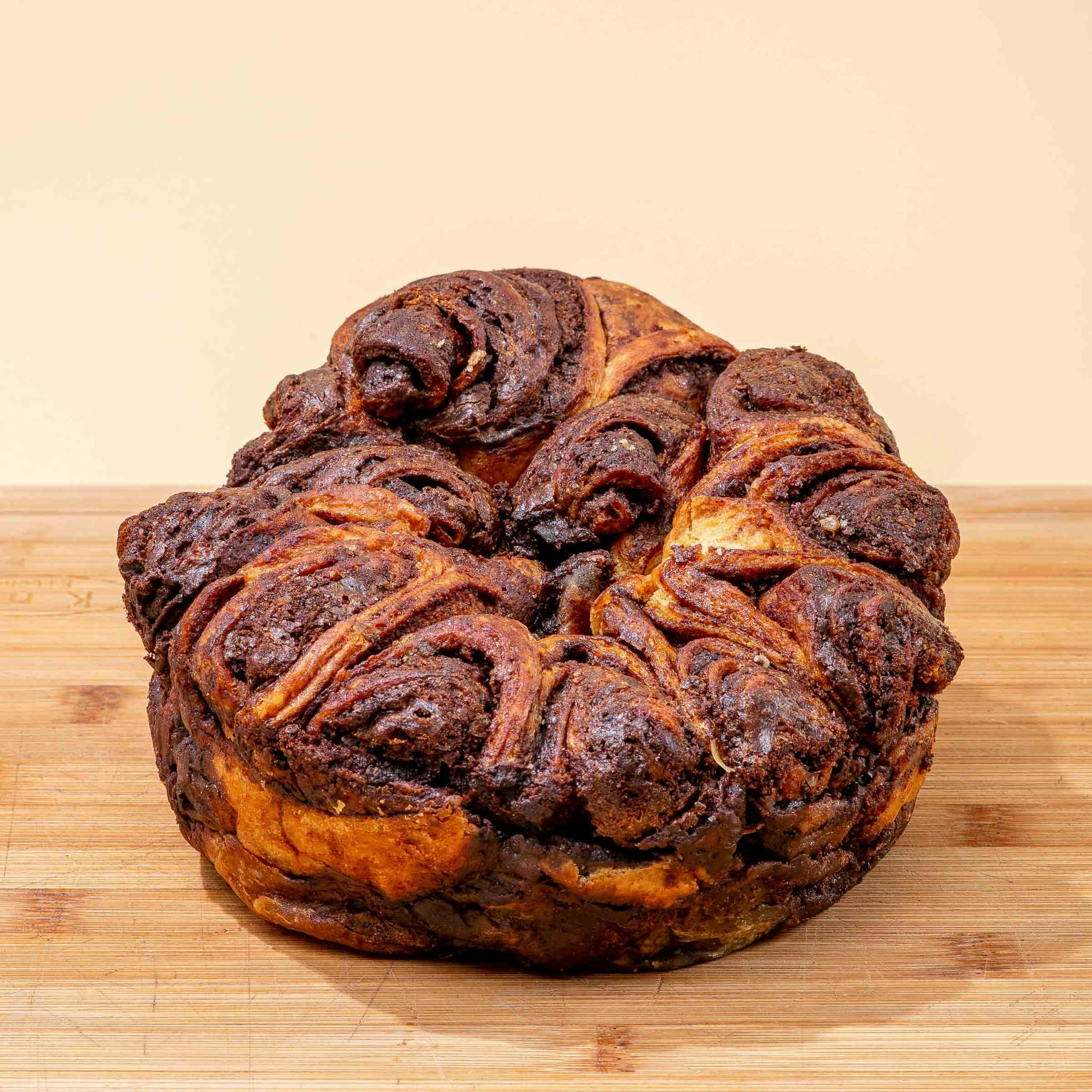 Round Chocolate Babka (Kosher) - 2 Pack by Green's Babka - Alternate image 1