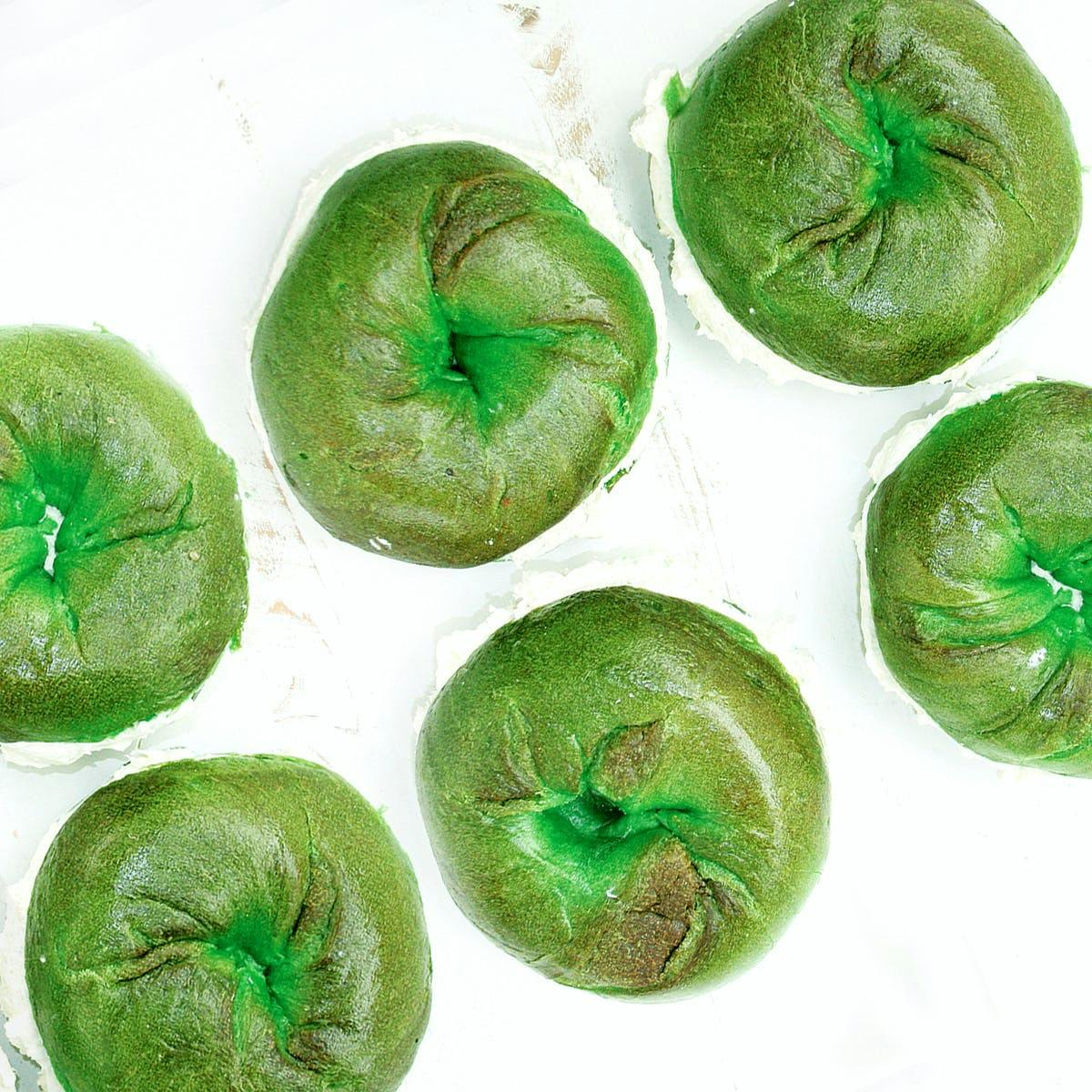 St. Patrick's Day Green Bagel Dozen by Ess-a-Bagel - Alternate image 1
