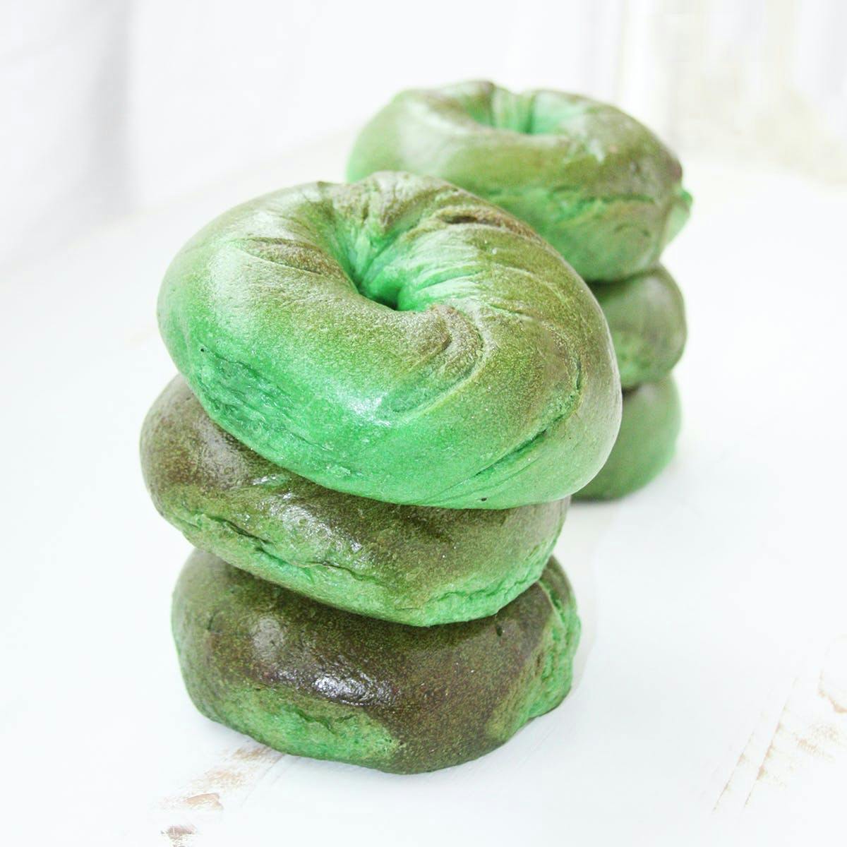 St. Patrick's Day Green Bagel Dozen by Ess-a-Bagel