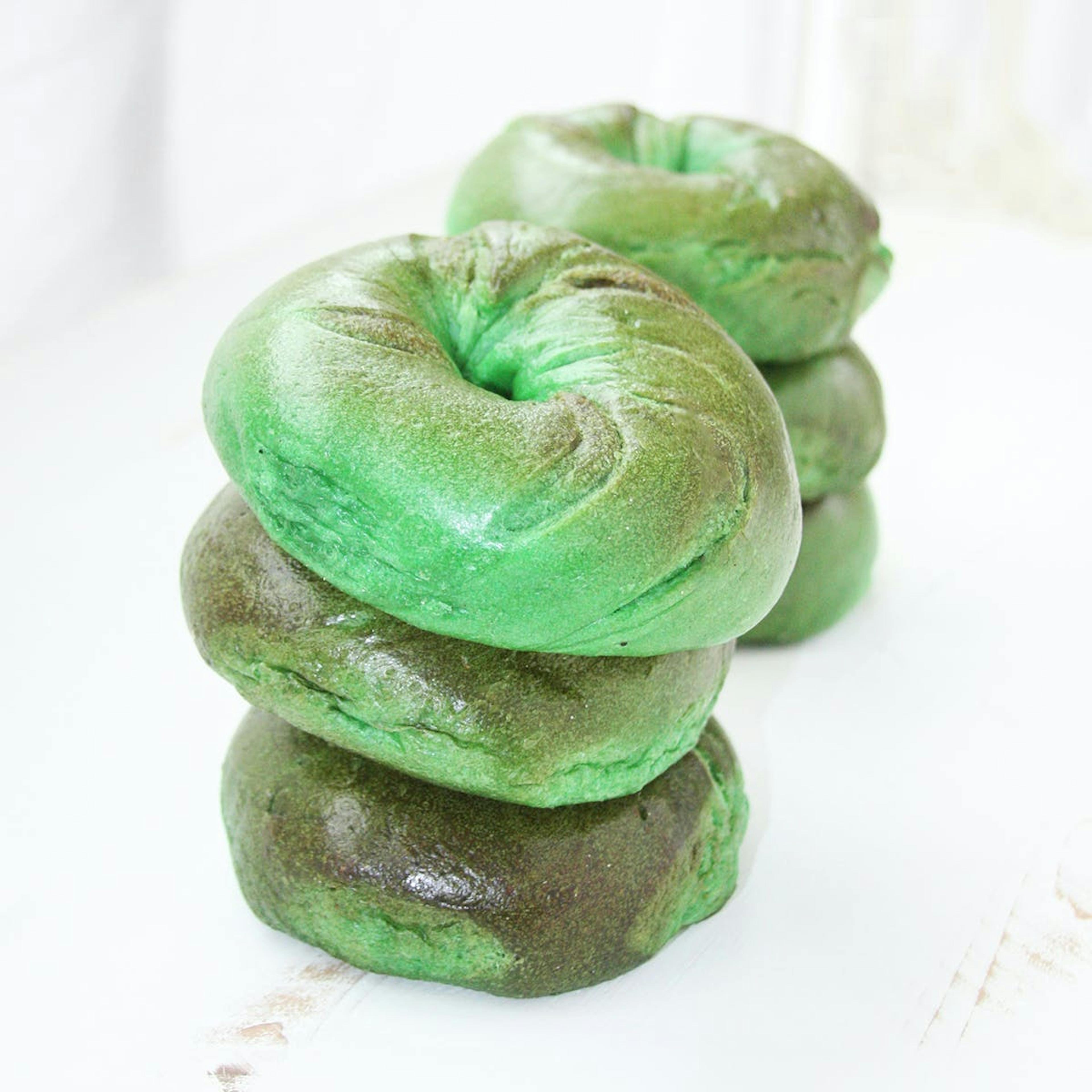 St. Patrick's Day Green Bagel Dozen by Ess-a-Bagel