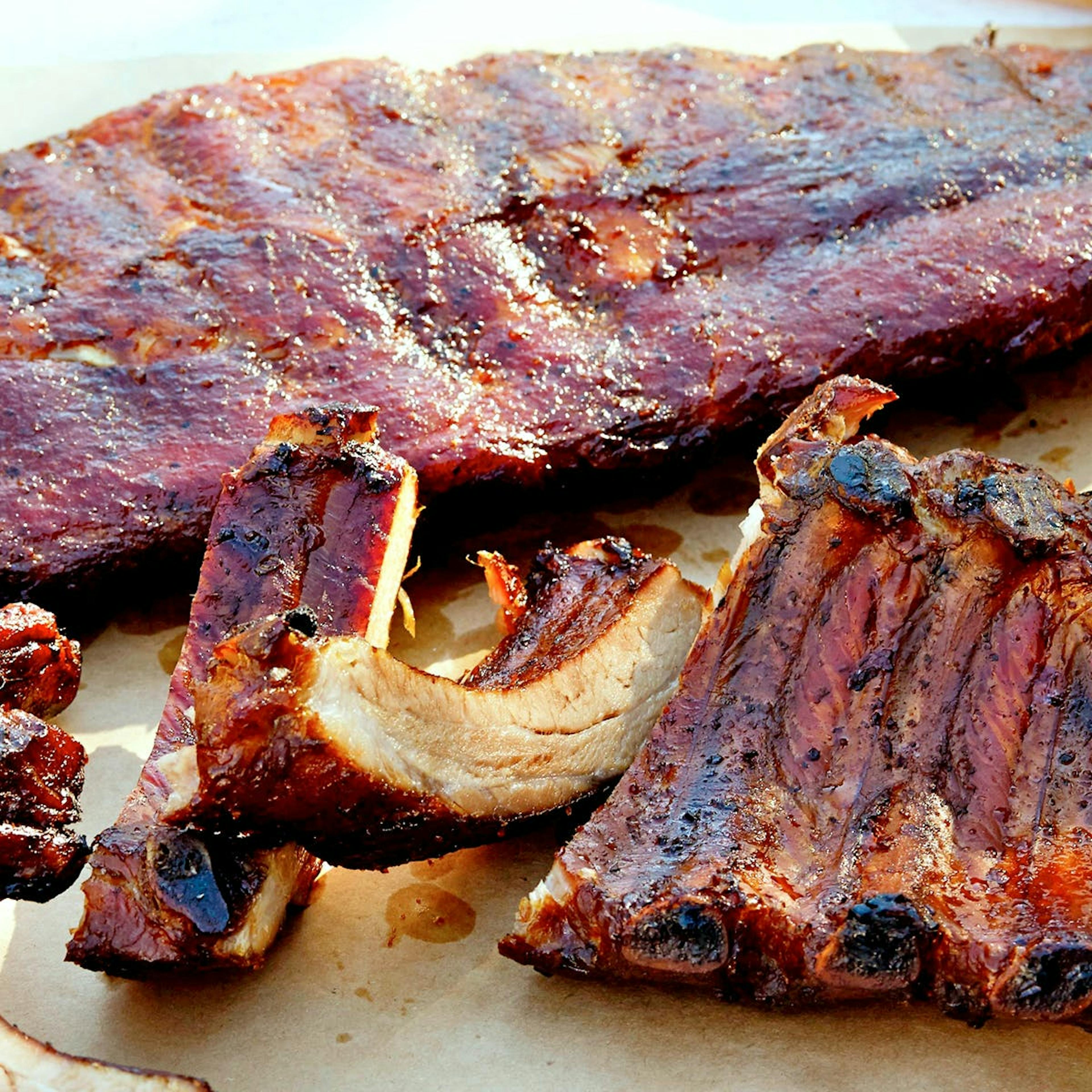 Mesquite Smoked Pork + Lamb Rib Pack by Davila's BBQ - Alternate image 1