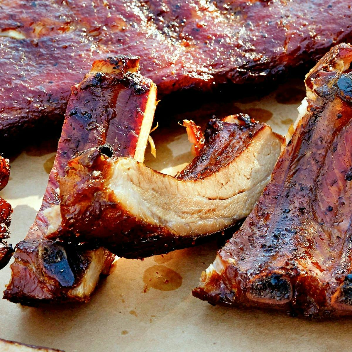 Mesquite Smoked Pork + Lamb Rib Pack by Davila's BBQ