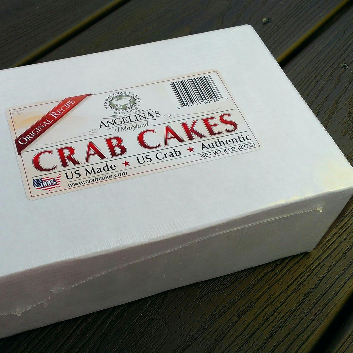 Jumbo Lump Crab Cakes - 4 Oz. Size by Angelina's of Maryland - Goldbelly
