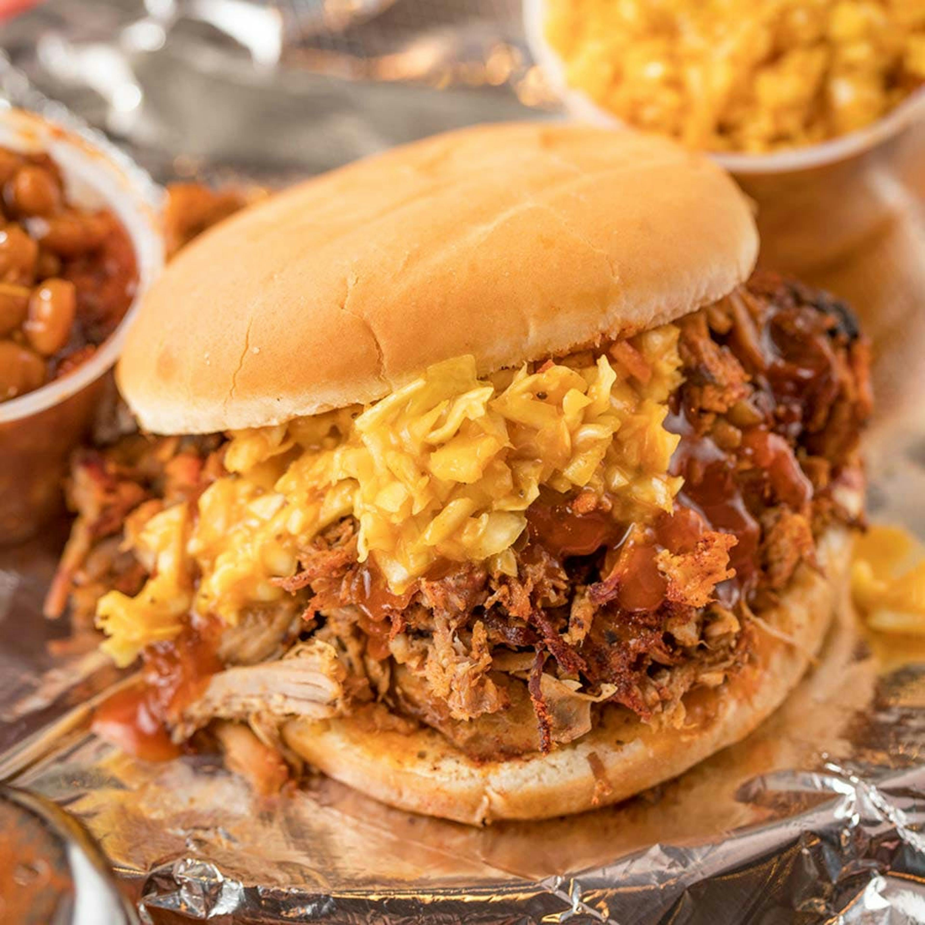 BBQ Ribs + Pulled Pork Shoulder by Charlie Vergos' Rendezvous - Alternate image 3