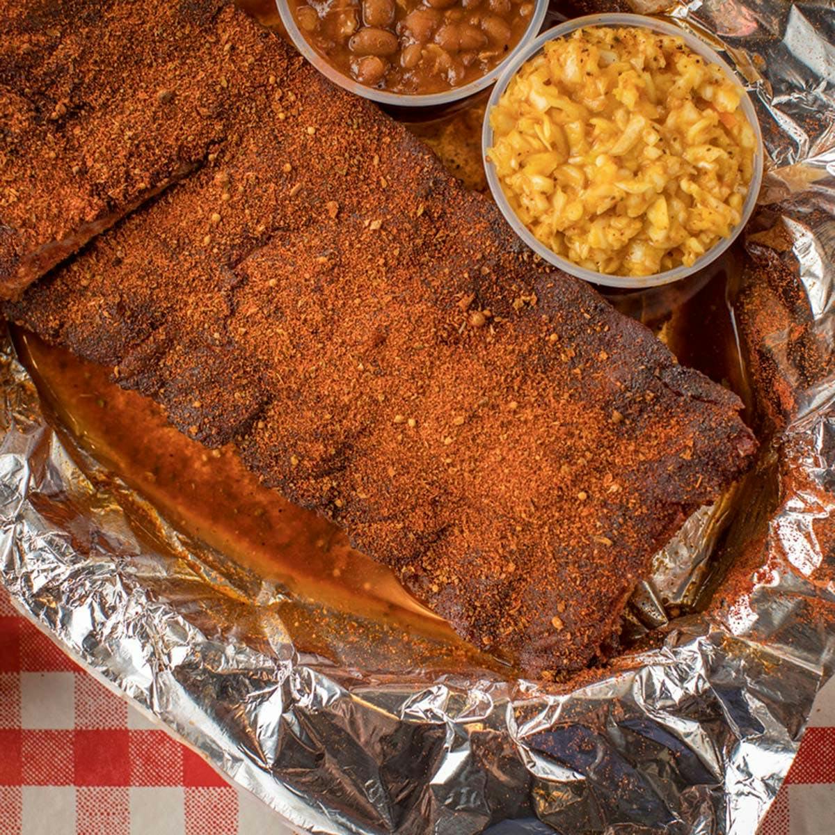 BBQ Ribs Pulled Pork Shoulder by Charlie Vergos' Rendezvous