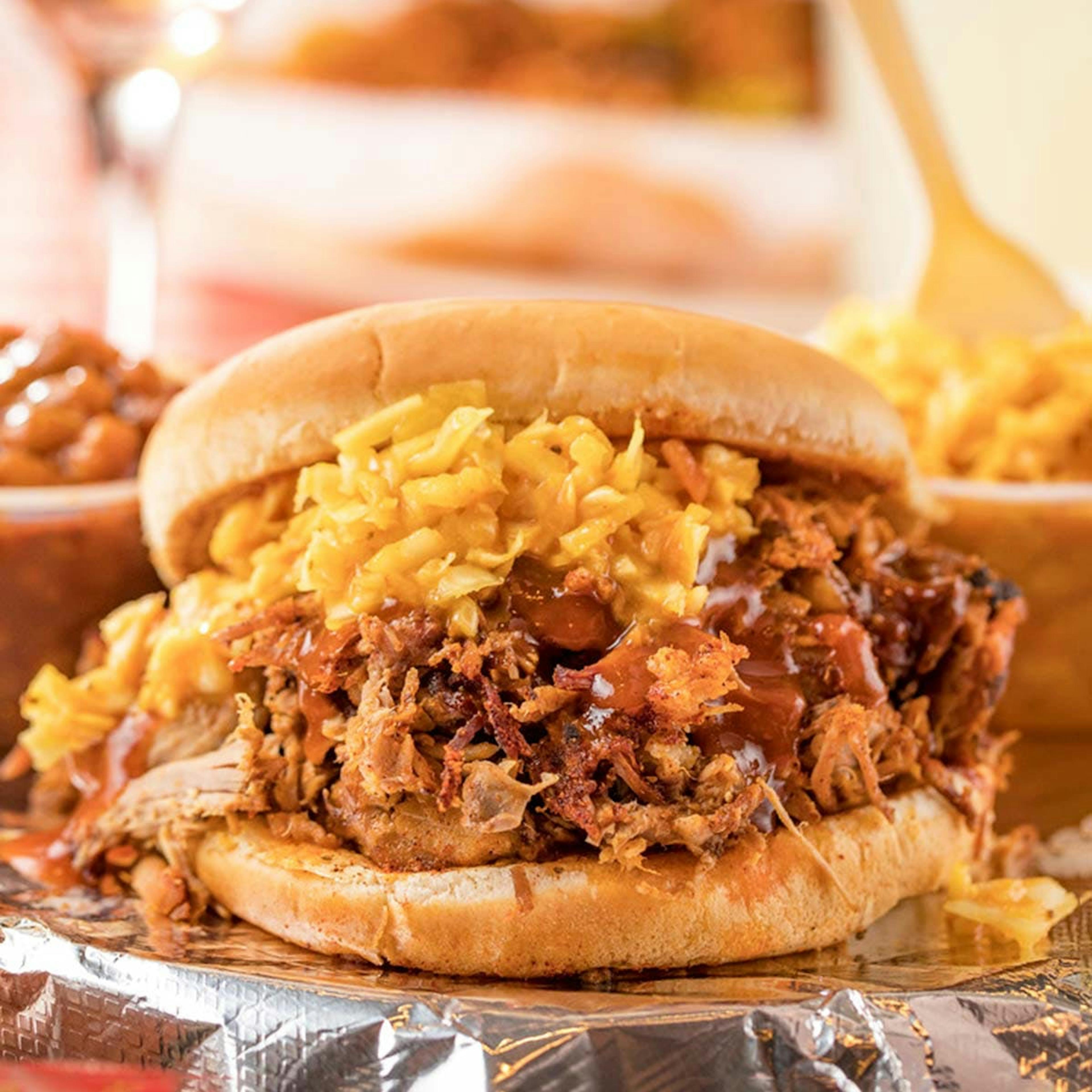 BBQ Ribs + Pulled Pork Shoulder by Charlie Vergos' Rendezvous - Alternate image 1