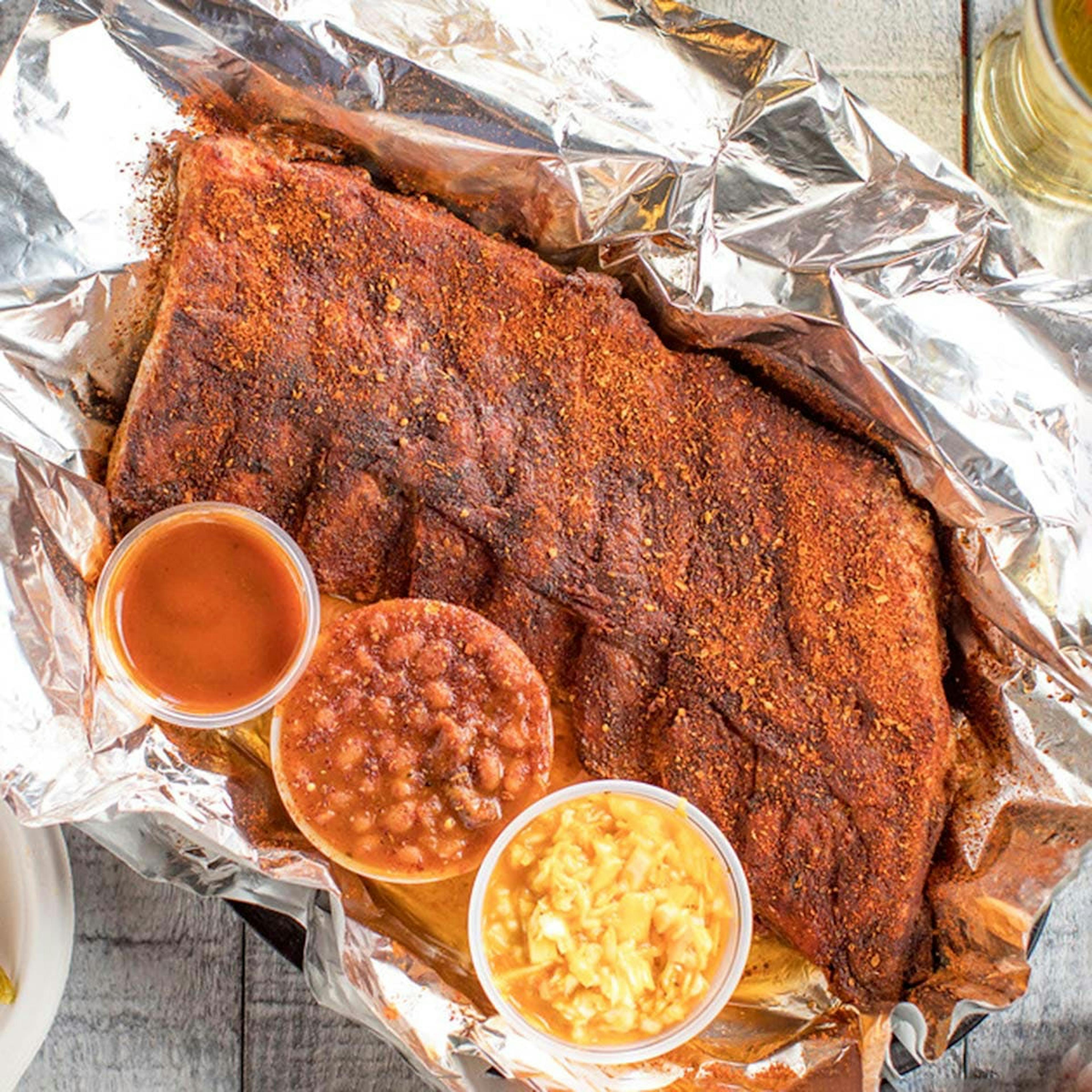 BBQ Ribs + Pulled Pork Shoulder by Charlie Vergos' Rendezvous - Alternate image 5