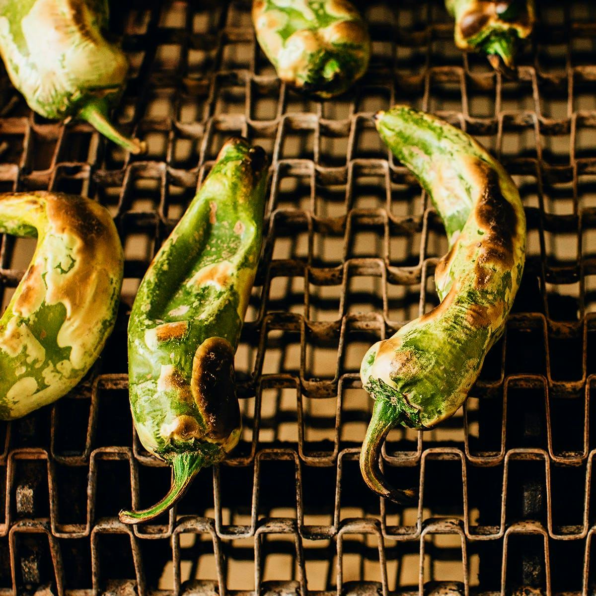 green chile bubble explode