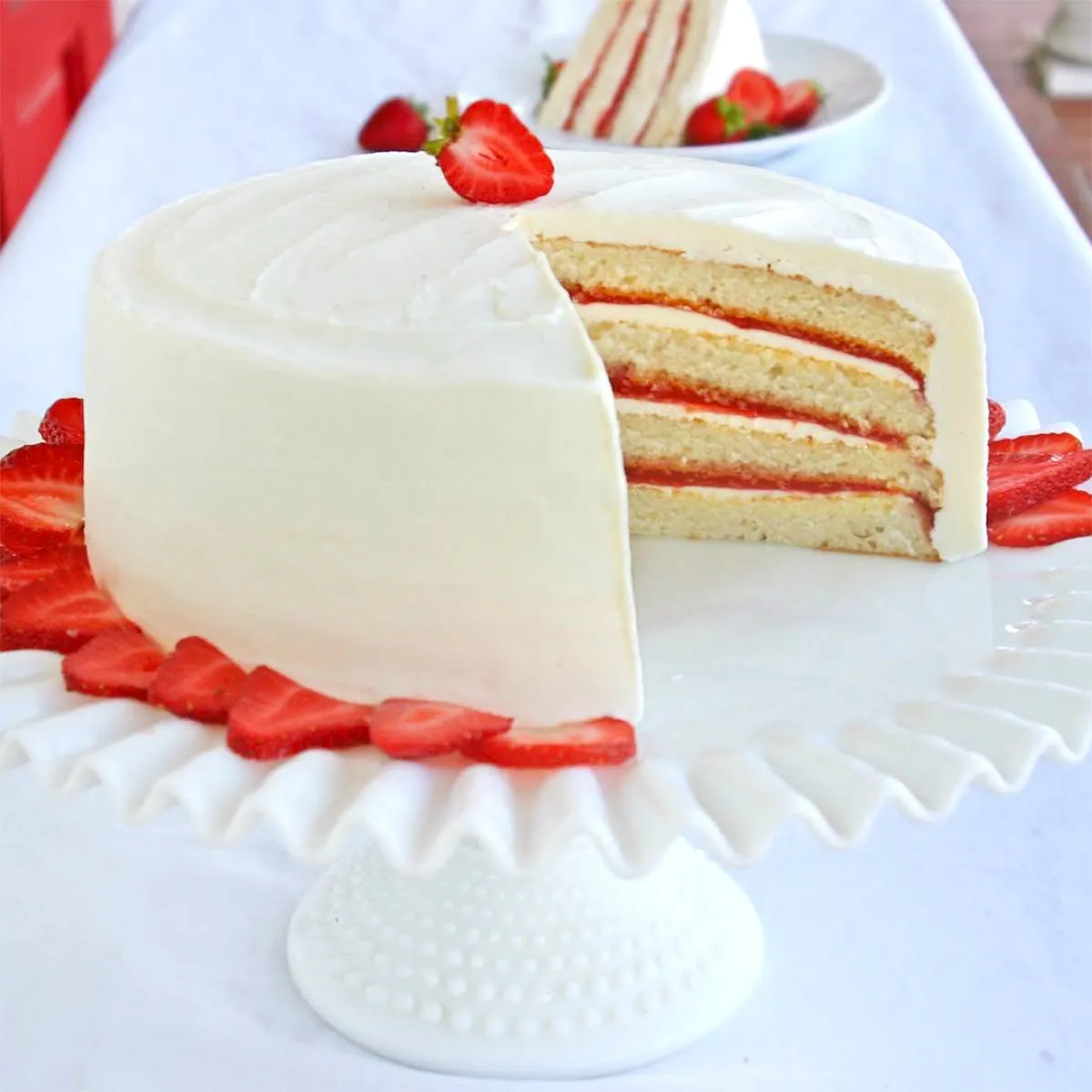 Strawberry Shortcake by Caroline's Cakes - Alternate image 3