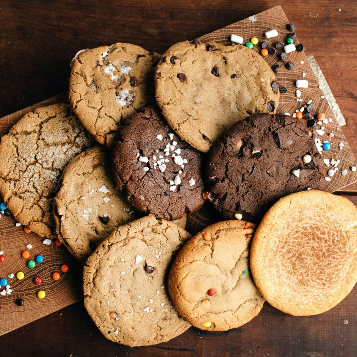 GIANT Signature Cookies - 10 Pack by T-Rex Cookie Company - Alternate image 2