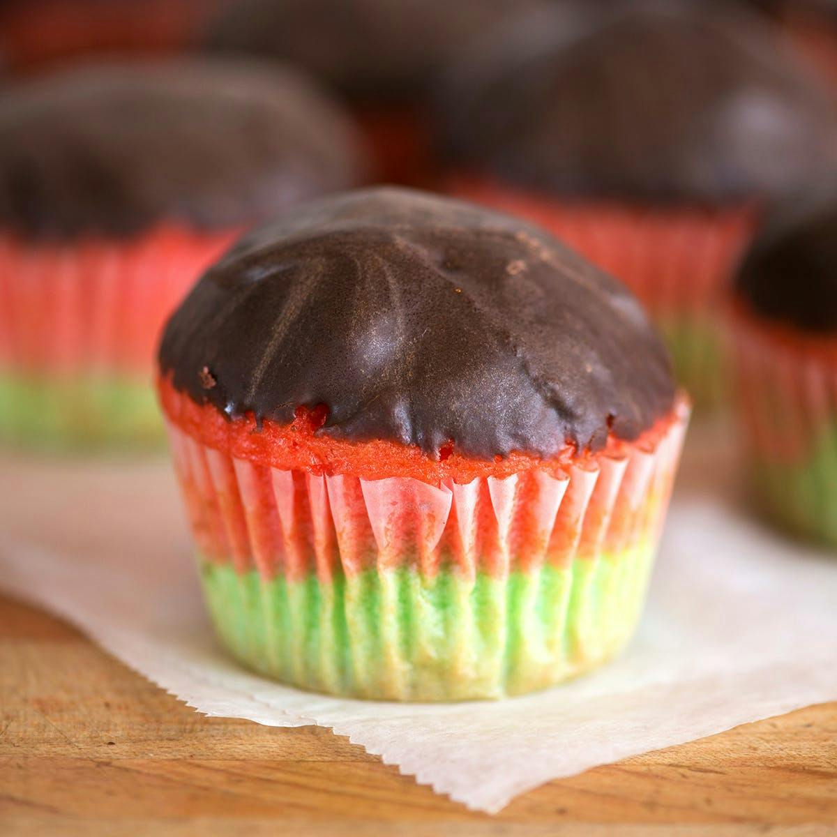 Rainbow Cookie Cupcake Dozen by Brooklyn Cupcake - Alternate image 3