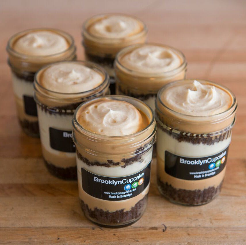 Chocolate FlanCocho Jars - 6 Pack by Brooklyn Cupcake