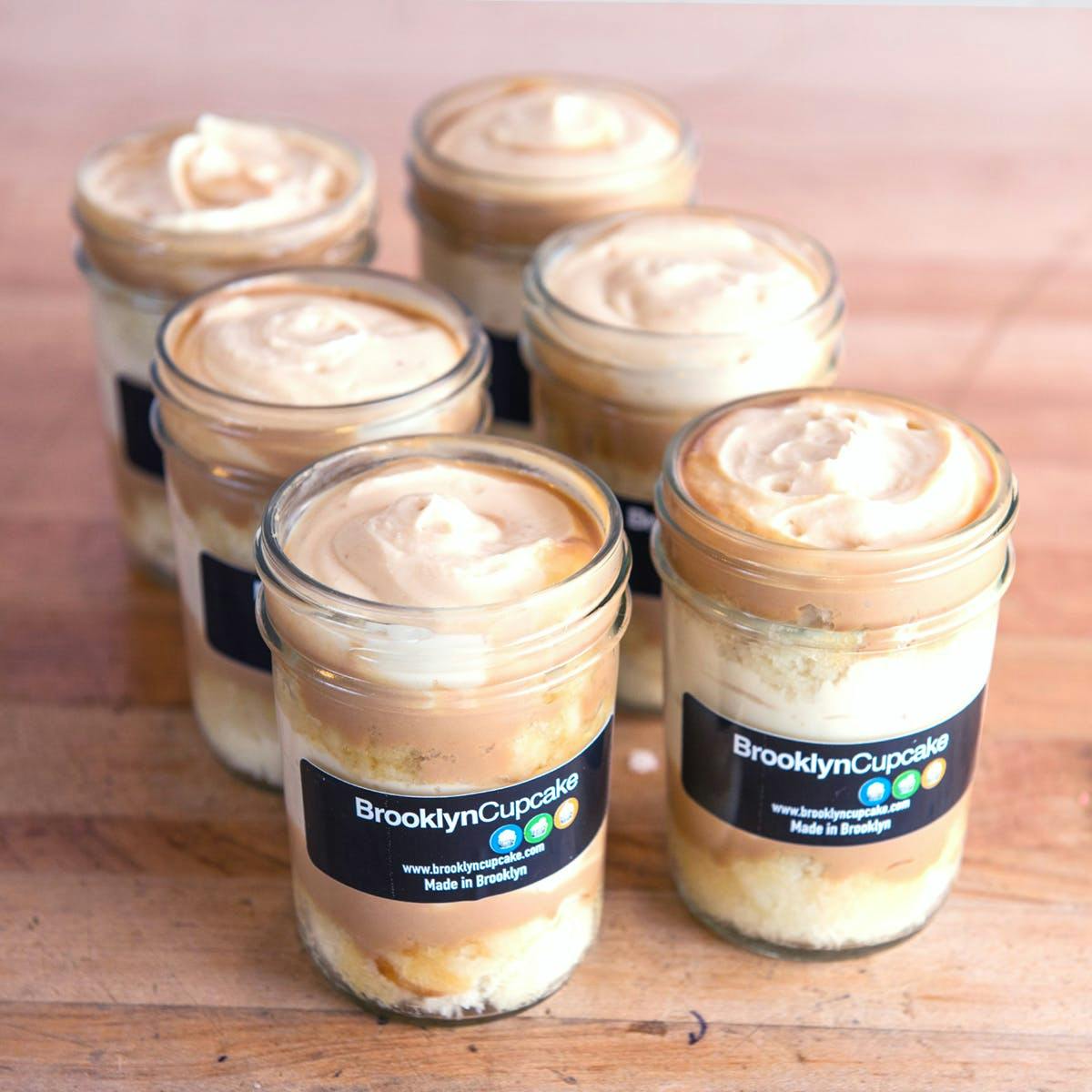 Vanilla FlanCocho Jars - 6 Pack by Brooklyn Cupcake - Alternate image 2