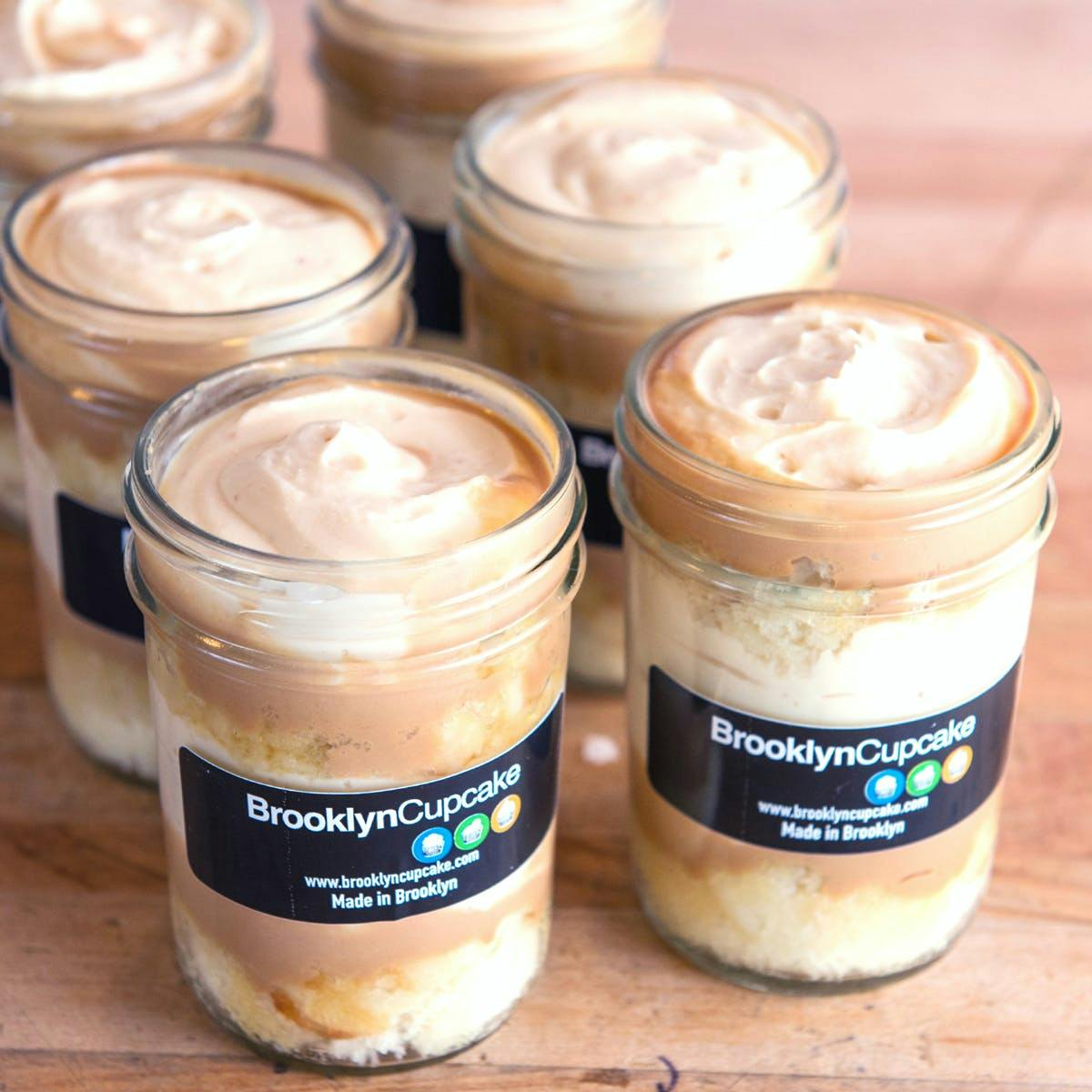 Vanilla FlanCocho Jars - 6 Pack by Brooklyn Cupcake