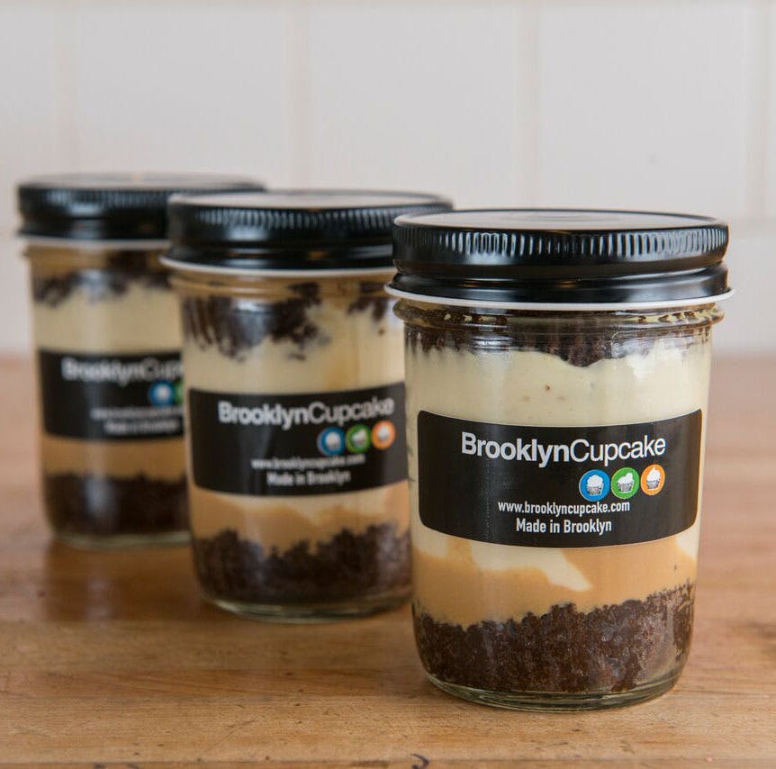 Chocolate FlanCocho Jars - 6 Pack by Brooklyn Cupcake - Alternate image 1