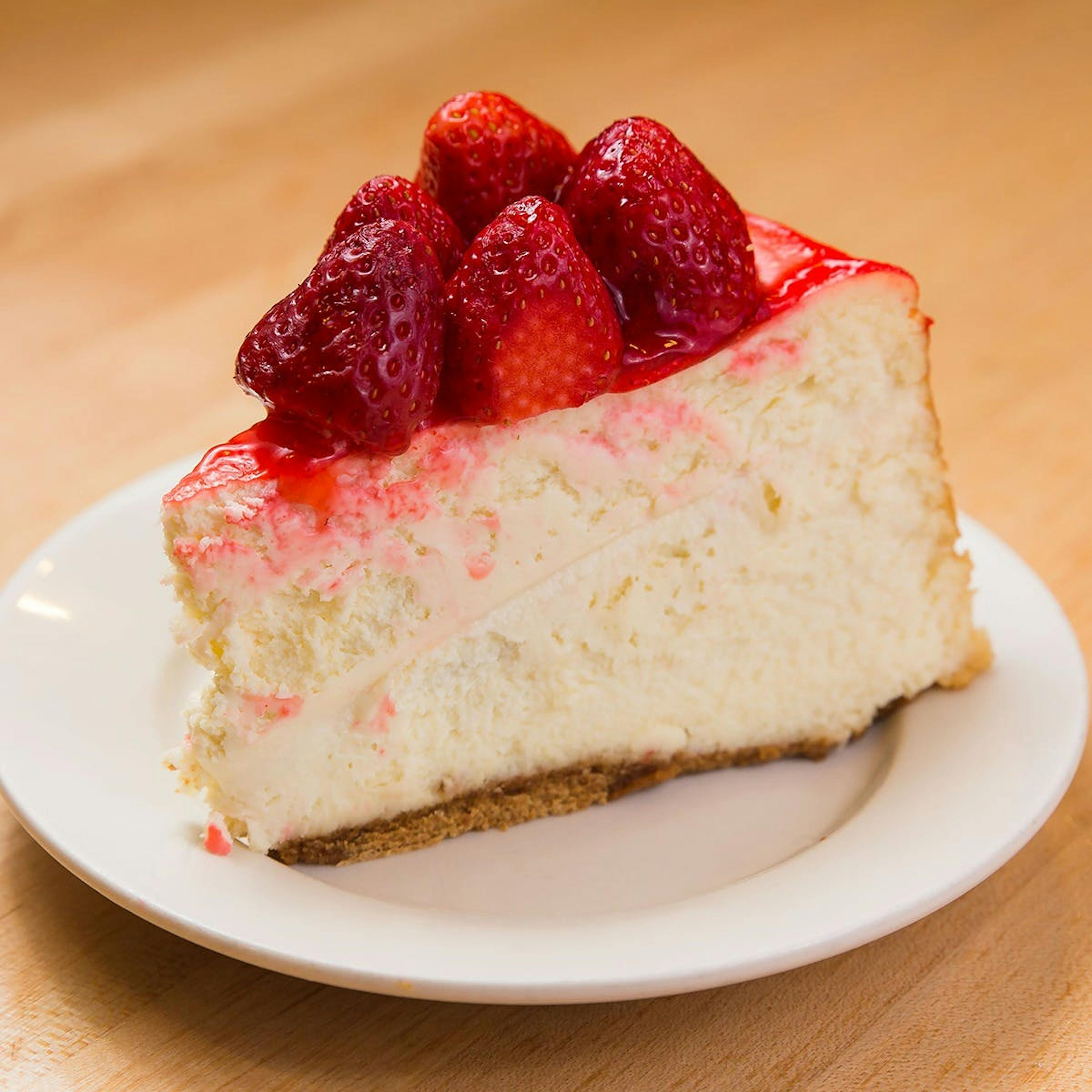 GIANT Strawberry Cheesecake by Sarge's Deli