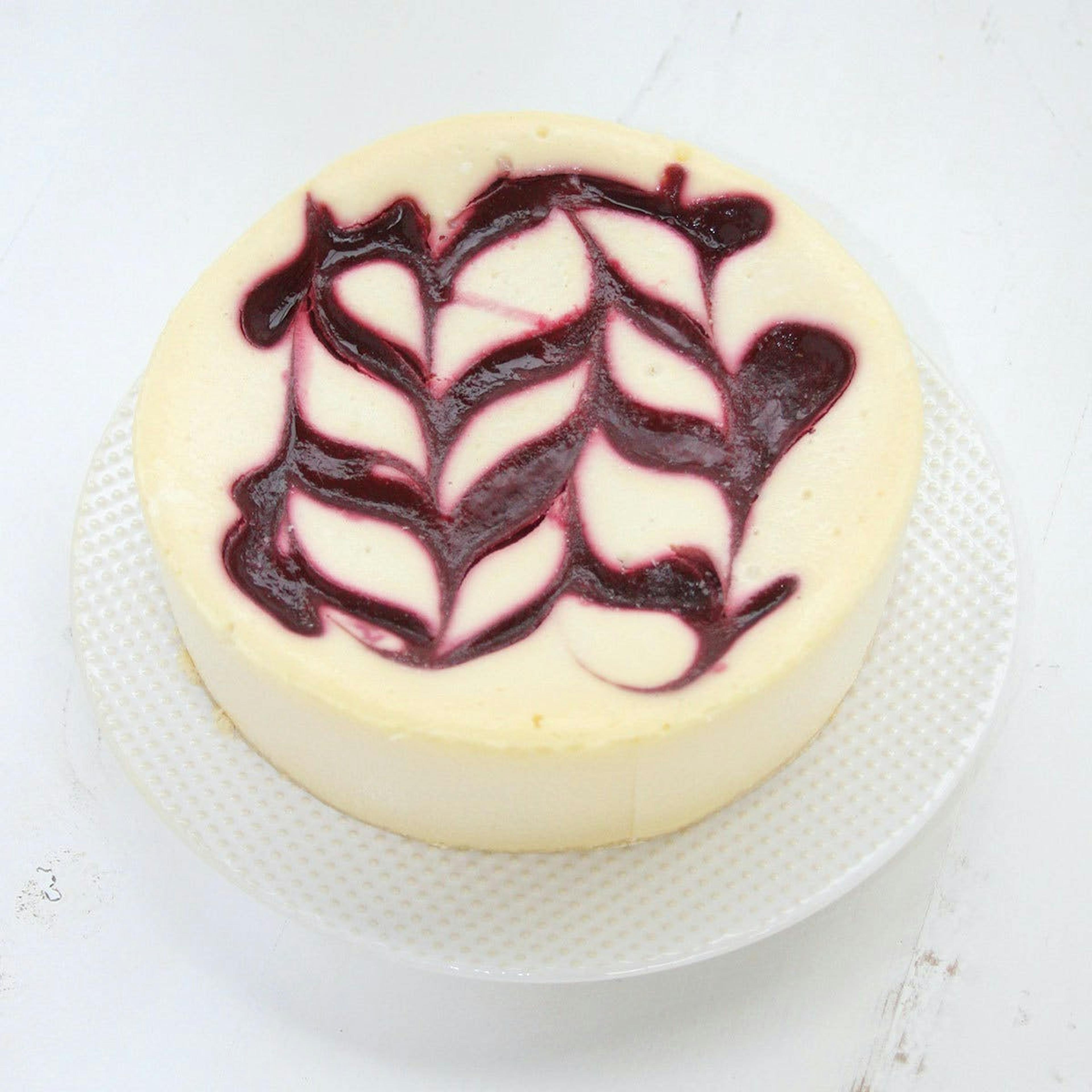 Raspberry Ripple Cheesecake - 6" by The Nuns of New Skete - Alternate image 1