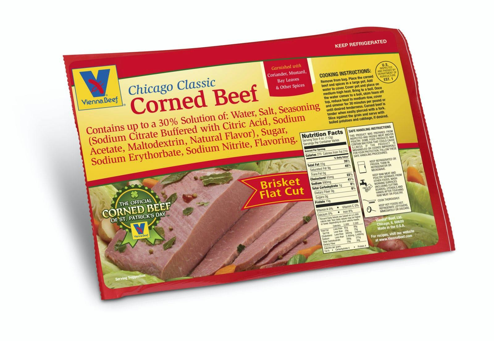 Corned Beef Brisket by Vienna Beef Hot Dogs - Alternate image 4