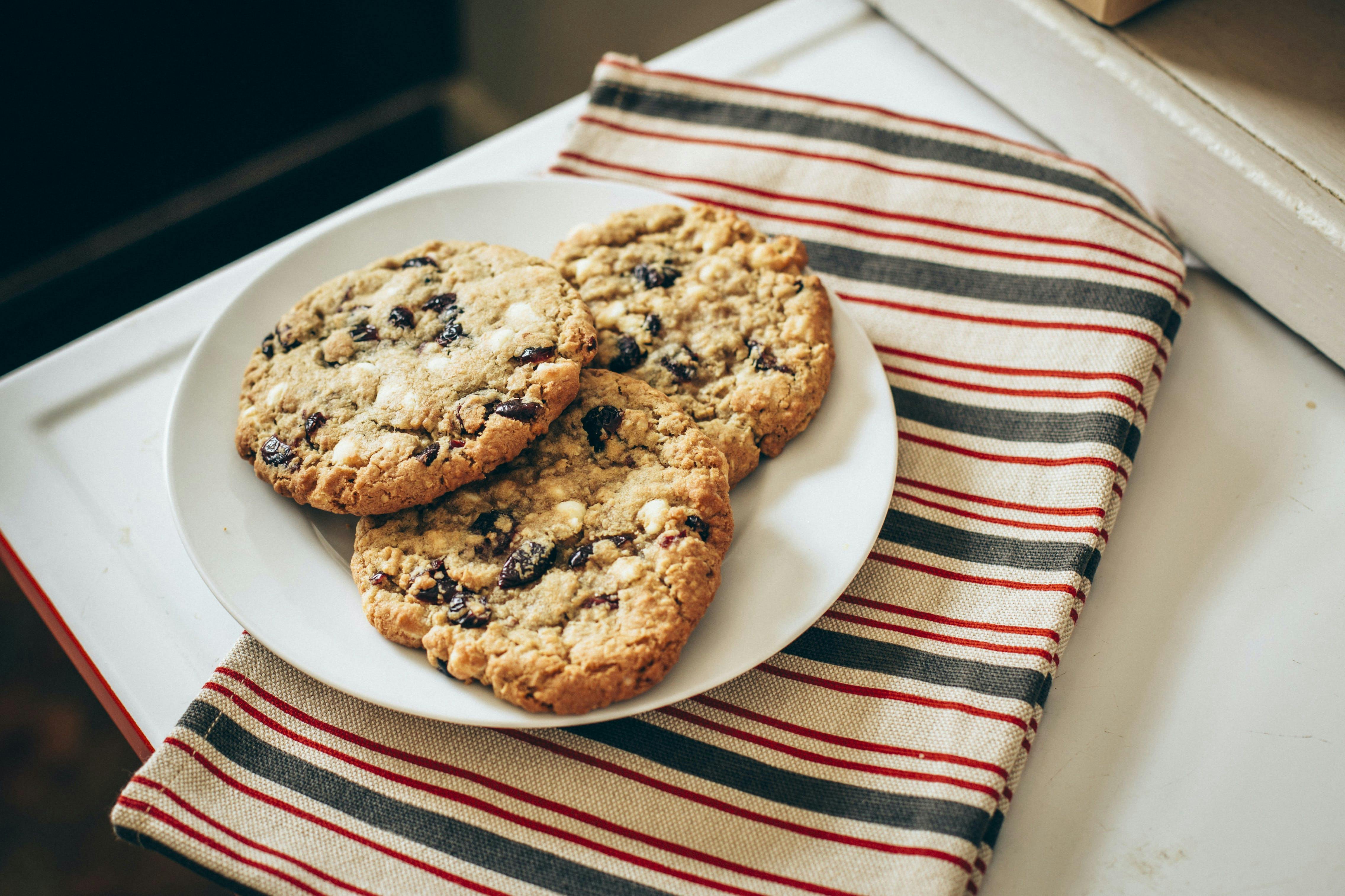 Blueberry White Chocolate Oatmeal Cookies by Appalachia Cookie Company