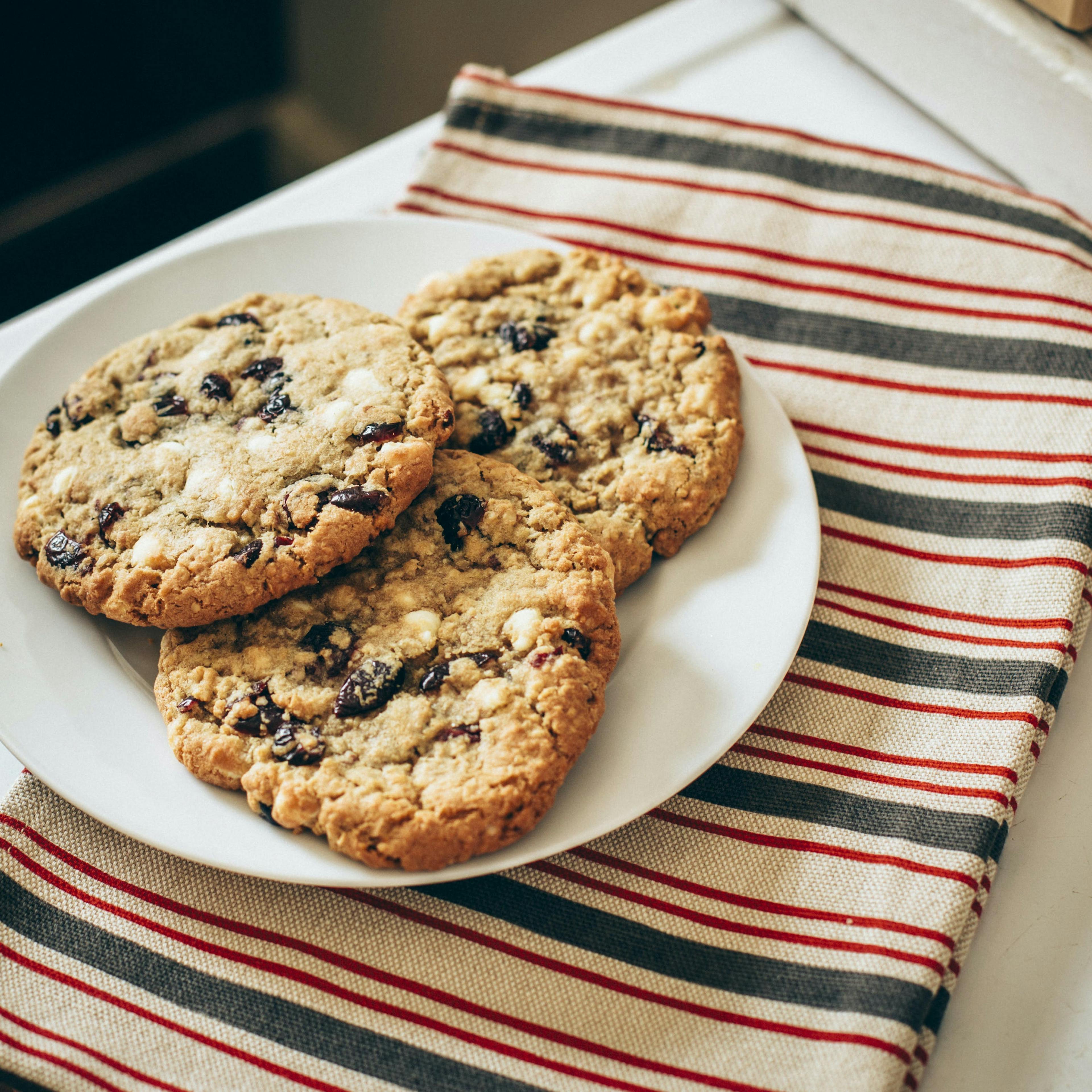 Blueberry White Chocolate Oatmeal Cookies by Appalachia Cookie Company